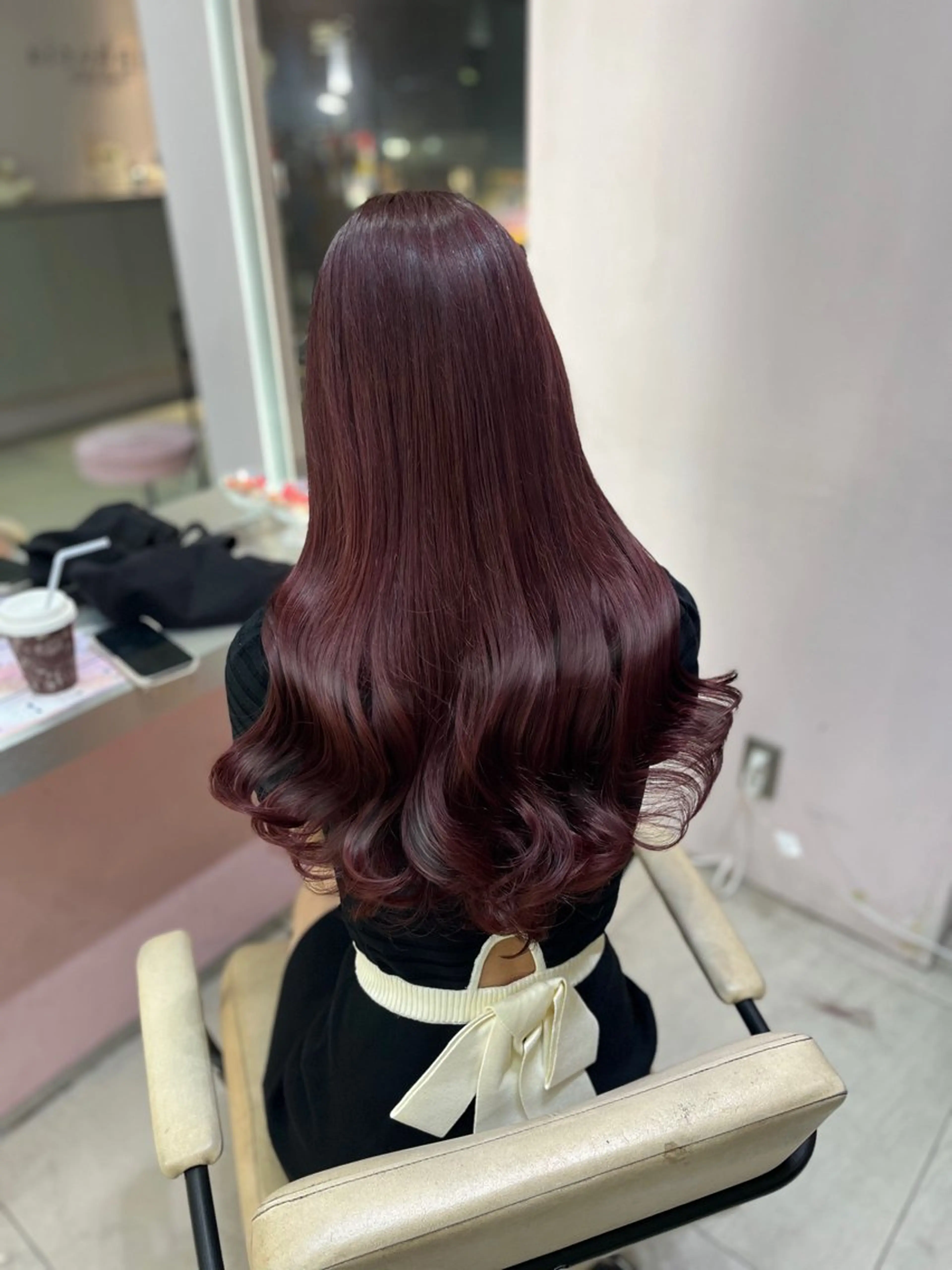 ロング カラー かわいい盛れ🎀池袋 / みい♡のヘアスタイル