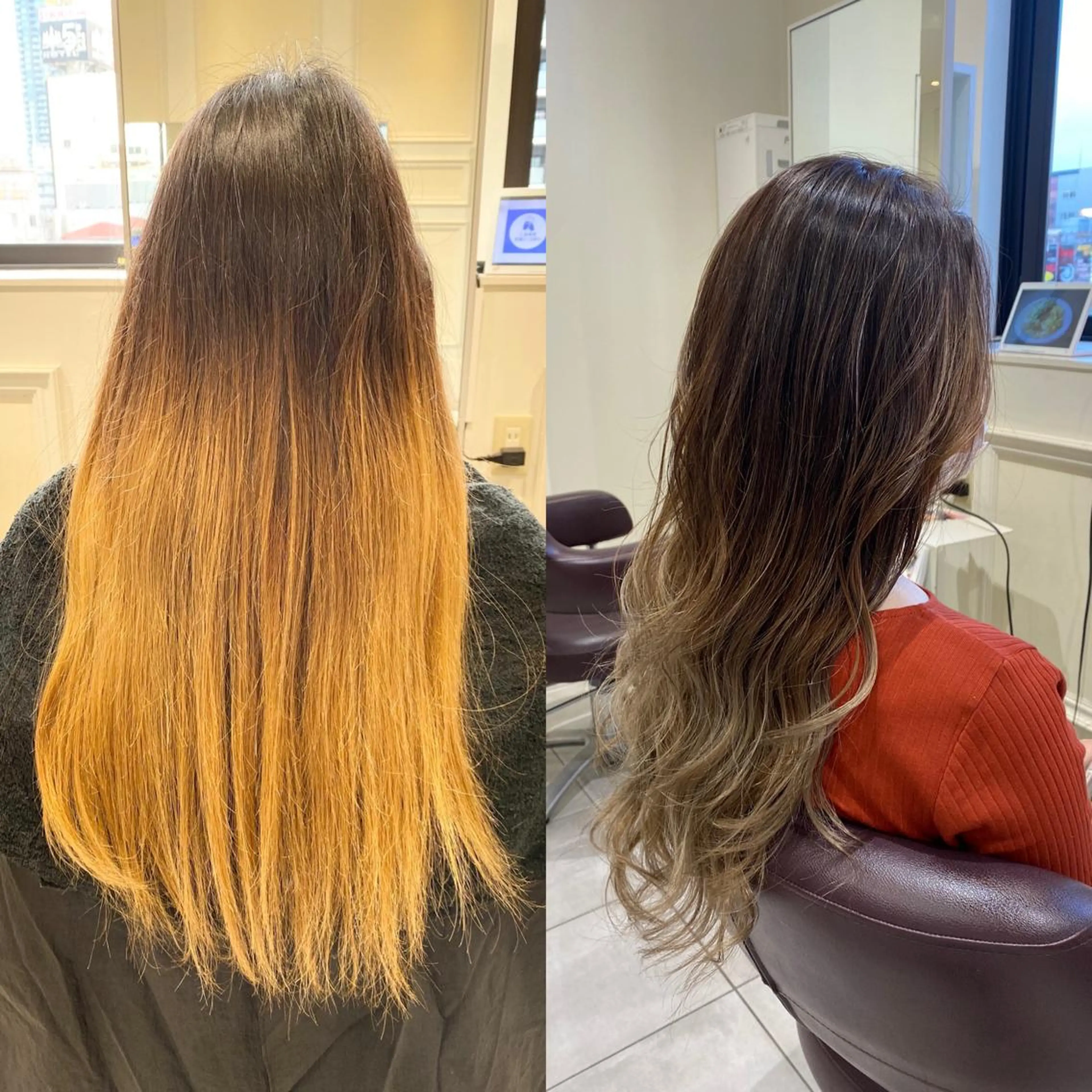 ロング アッシュ カット ヘアカラー 【暗め透明感カラー】 【インナー】小島良太のヘアスタイル