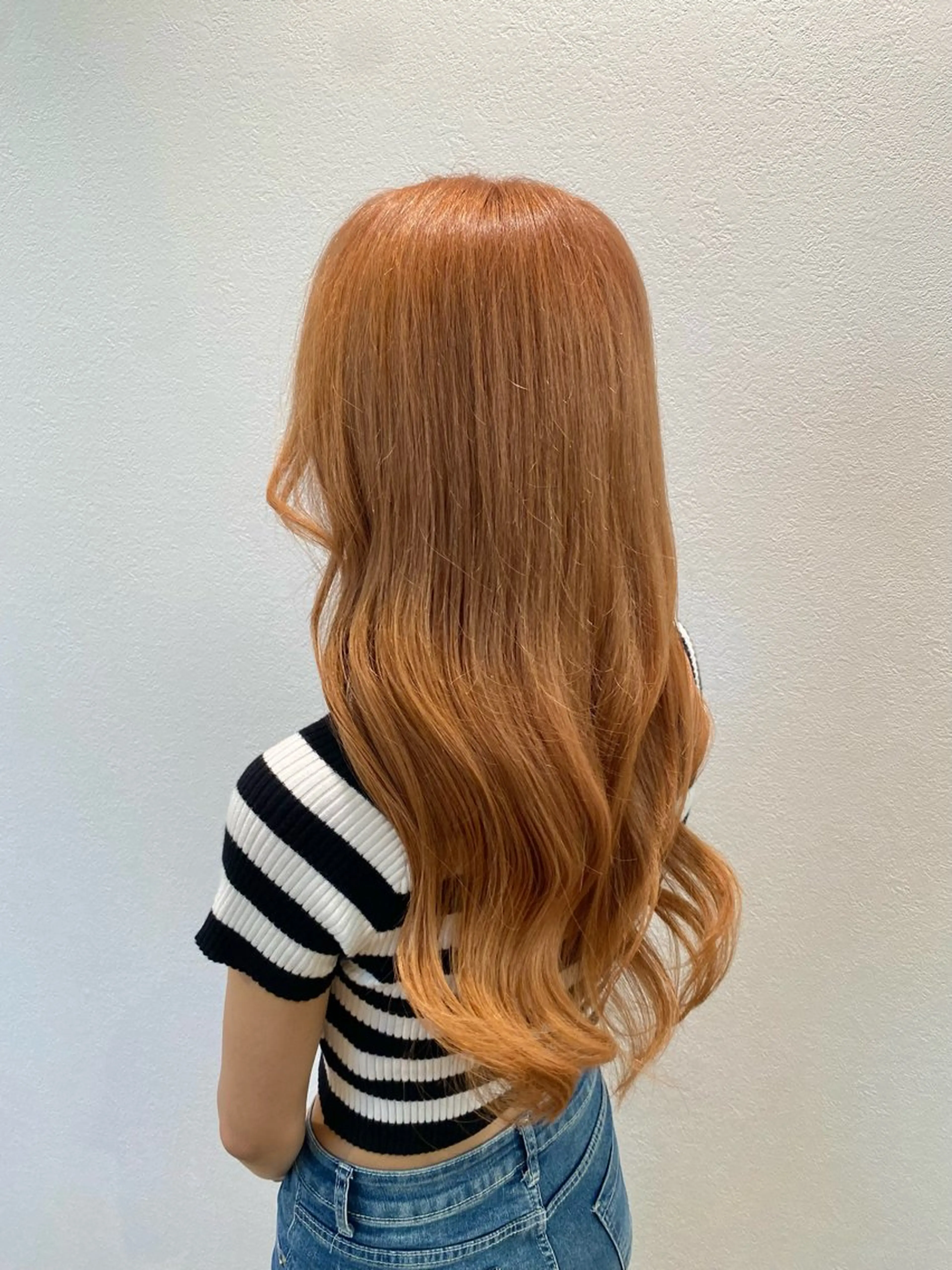 ロング カラー 藤野 凪沙のヘアスタイル