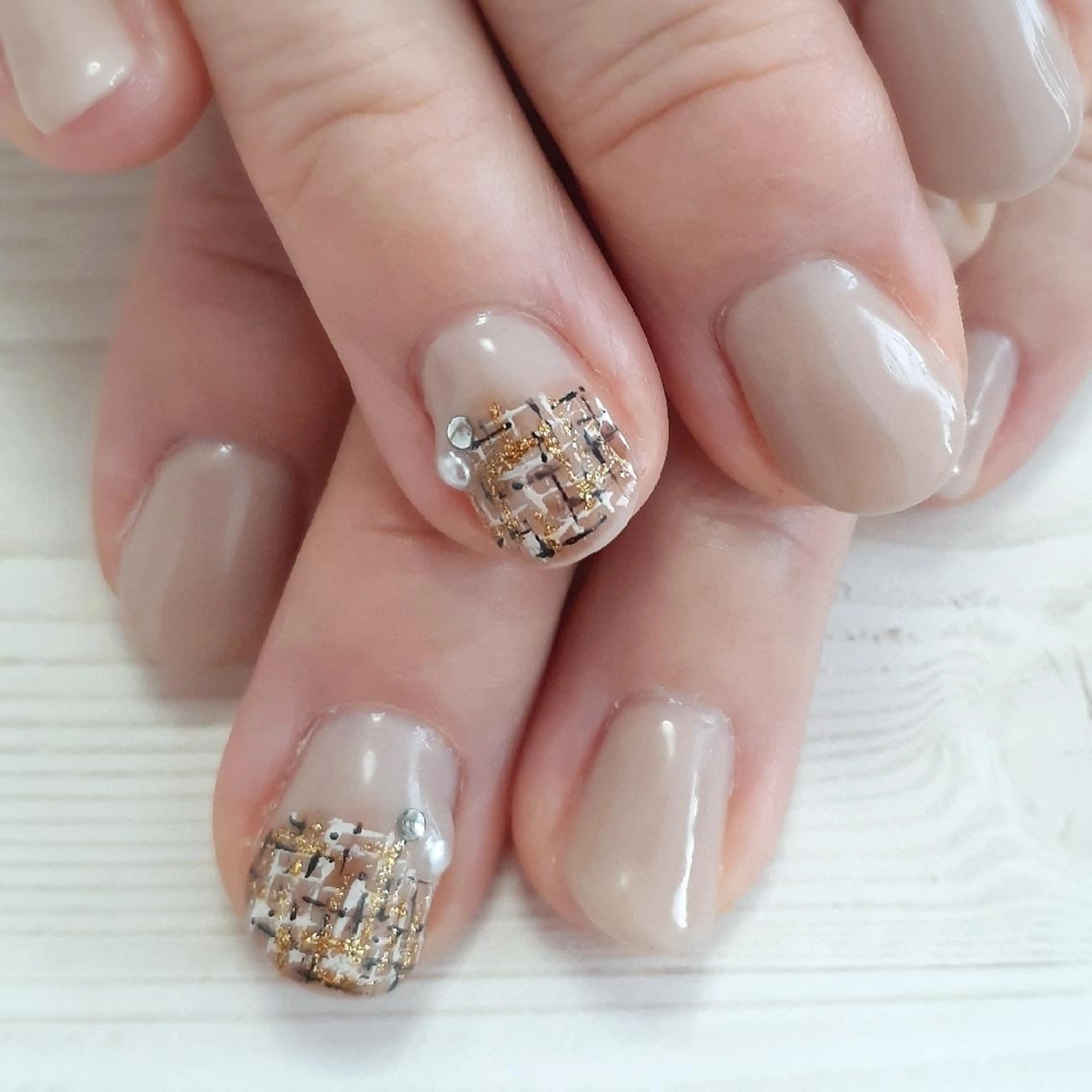 ネイル ワンカラーネイル ハンドネイル 池元 真由美のネイルデザイン