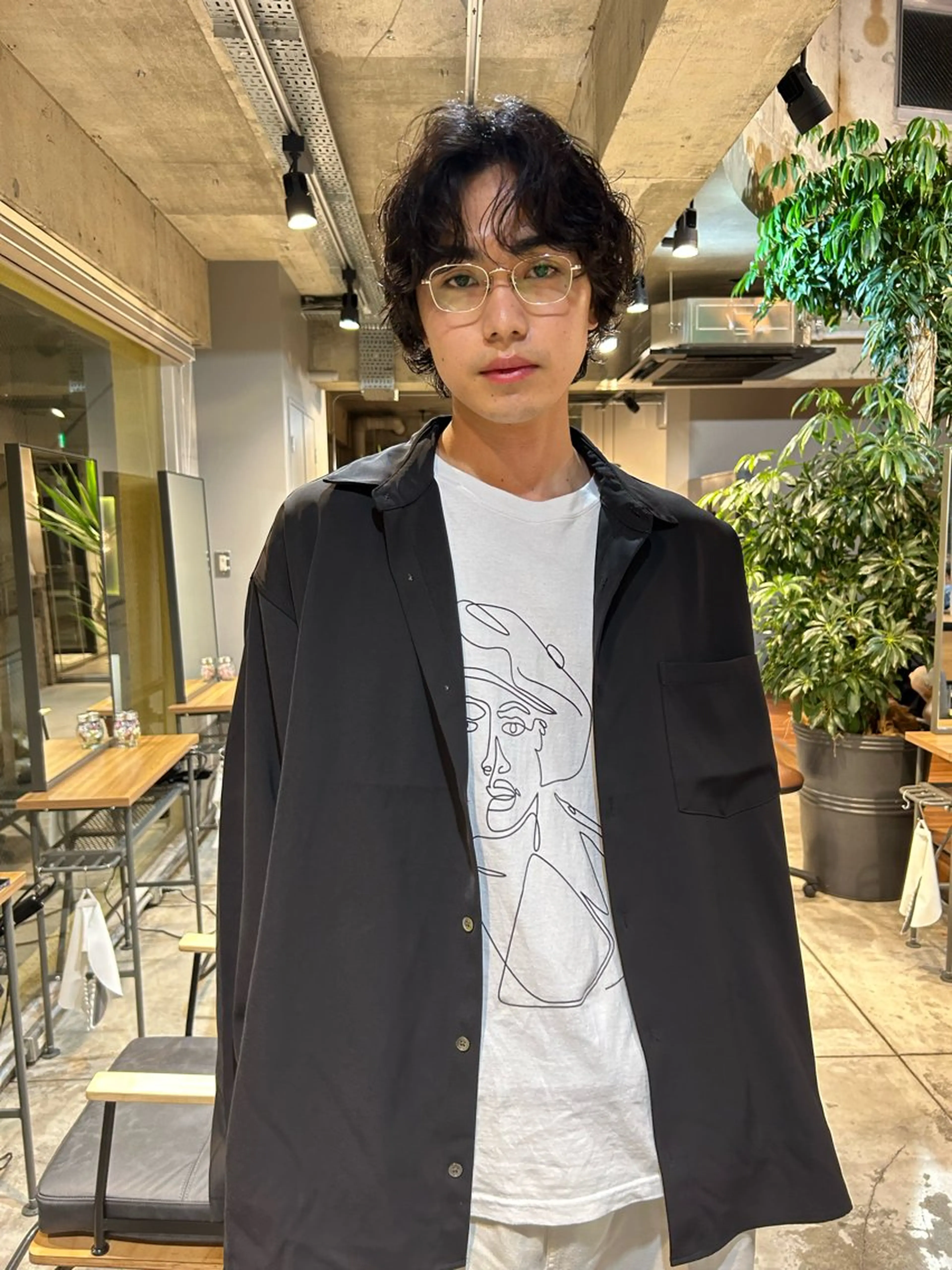 パーマ メンズ メンズカット表参道/ 渡邉真由のヘアスタイル