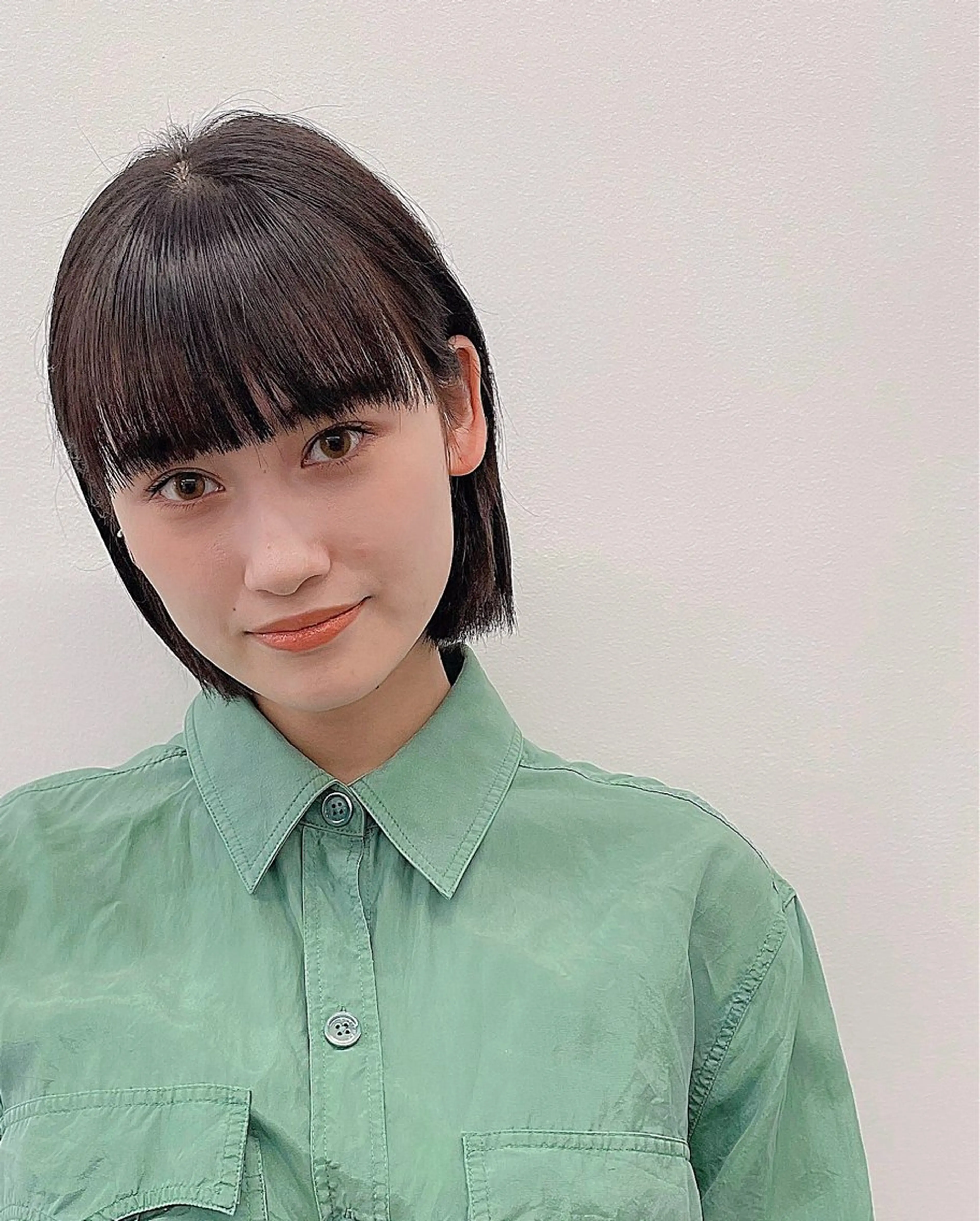 ミディアム ボブ ボブ/ミディアム 親しみやすさ/さくらのヘアスタイル