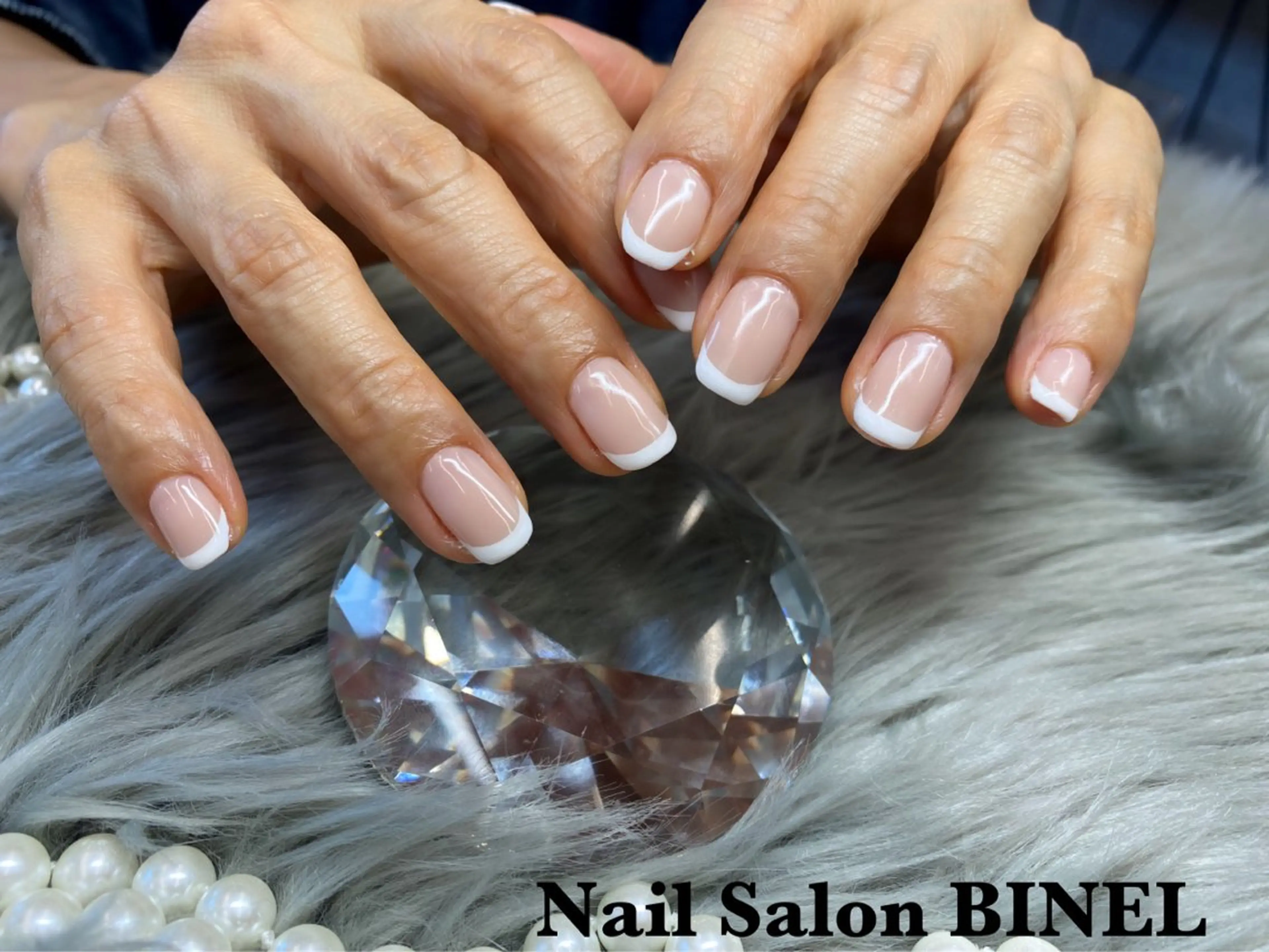 ネイル フレンチネイル ハンドネイル H. Yuukaのネイルデザイン