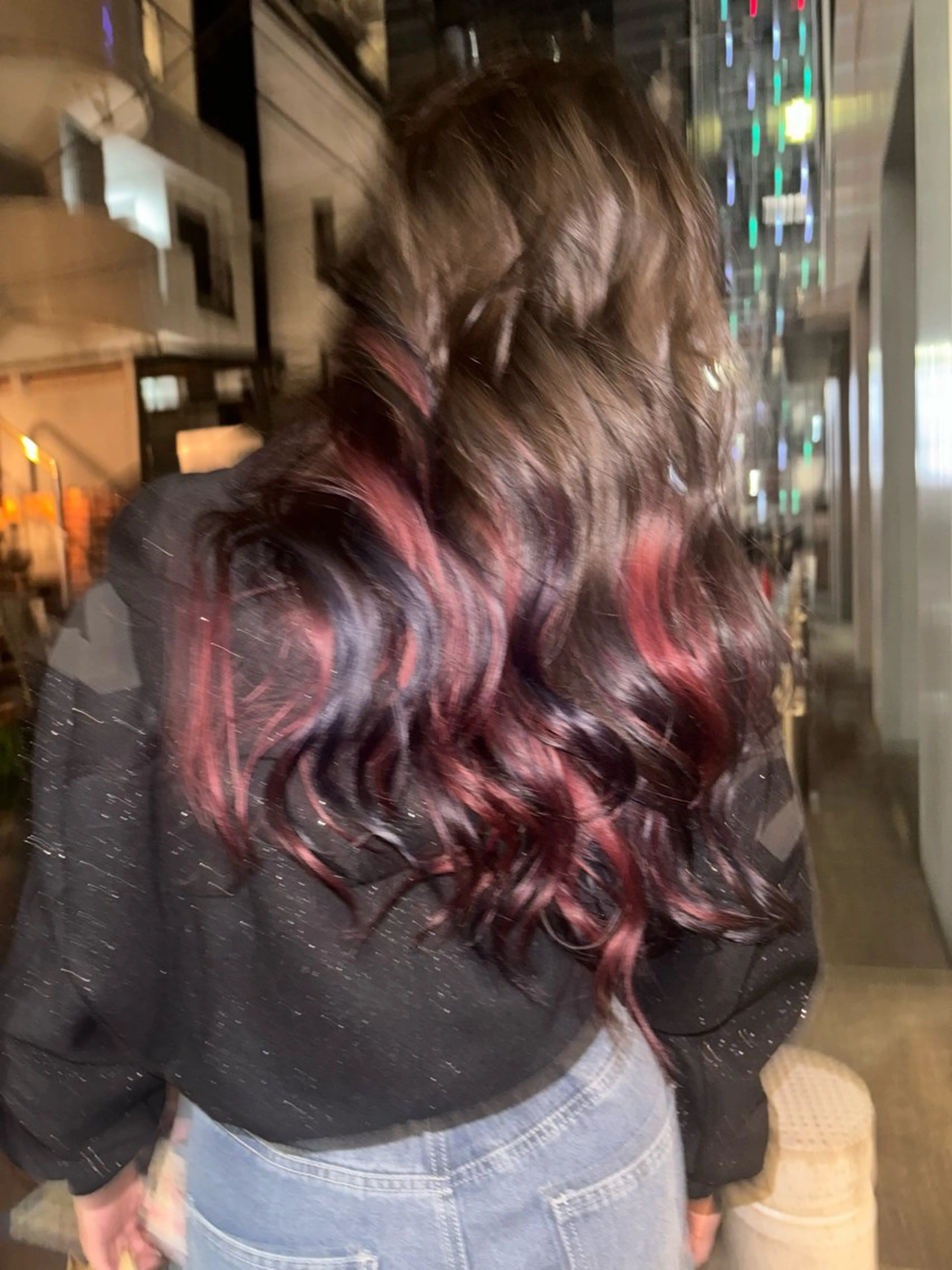 ロング カラー ヘアカラー トリートメント ヘッドスパ marino マリノのヘアスタイル