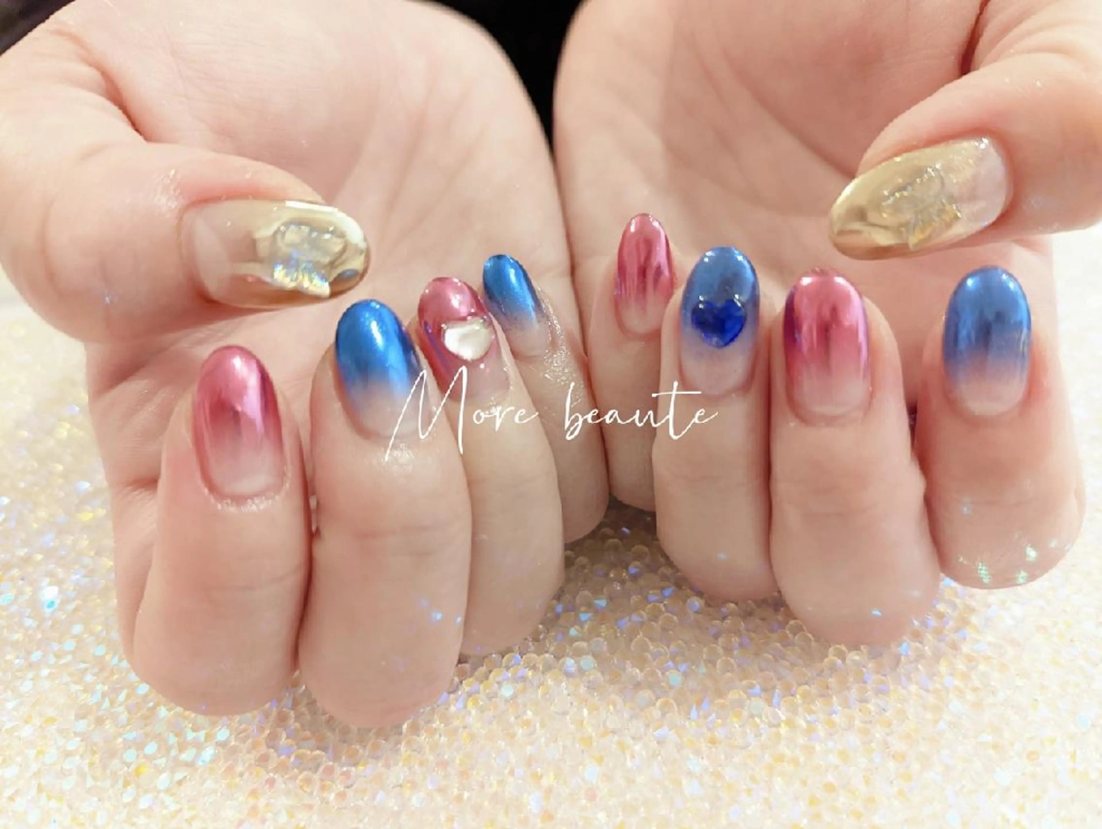 ネイル ハンドネイル I LOVE ME  NAIL.｡.:*♡のネイルデザイン
