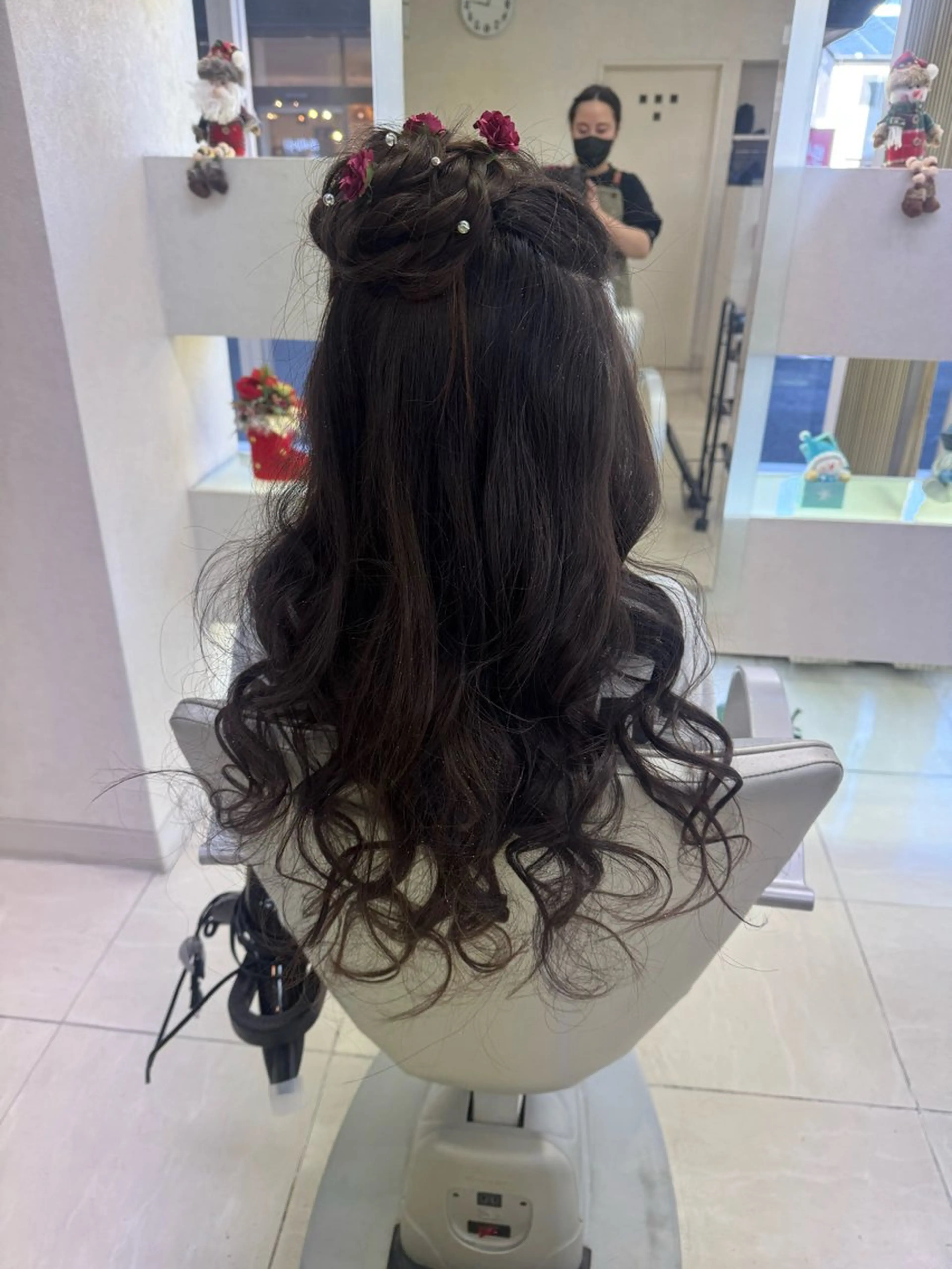 キッズ タカハシ リナのヘアスタイル