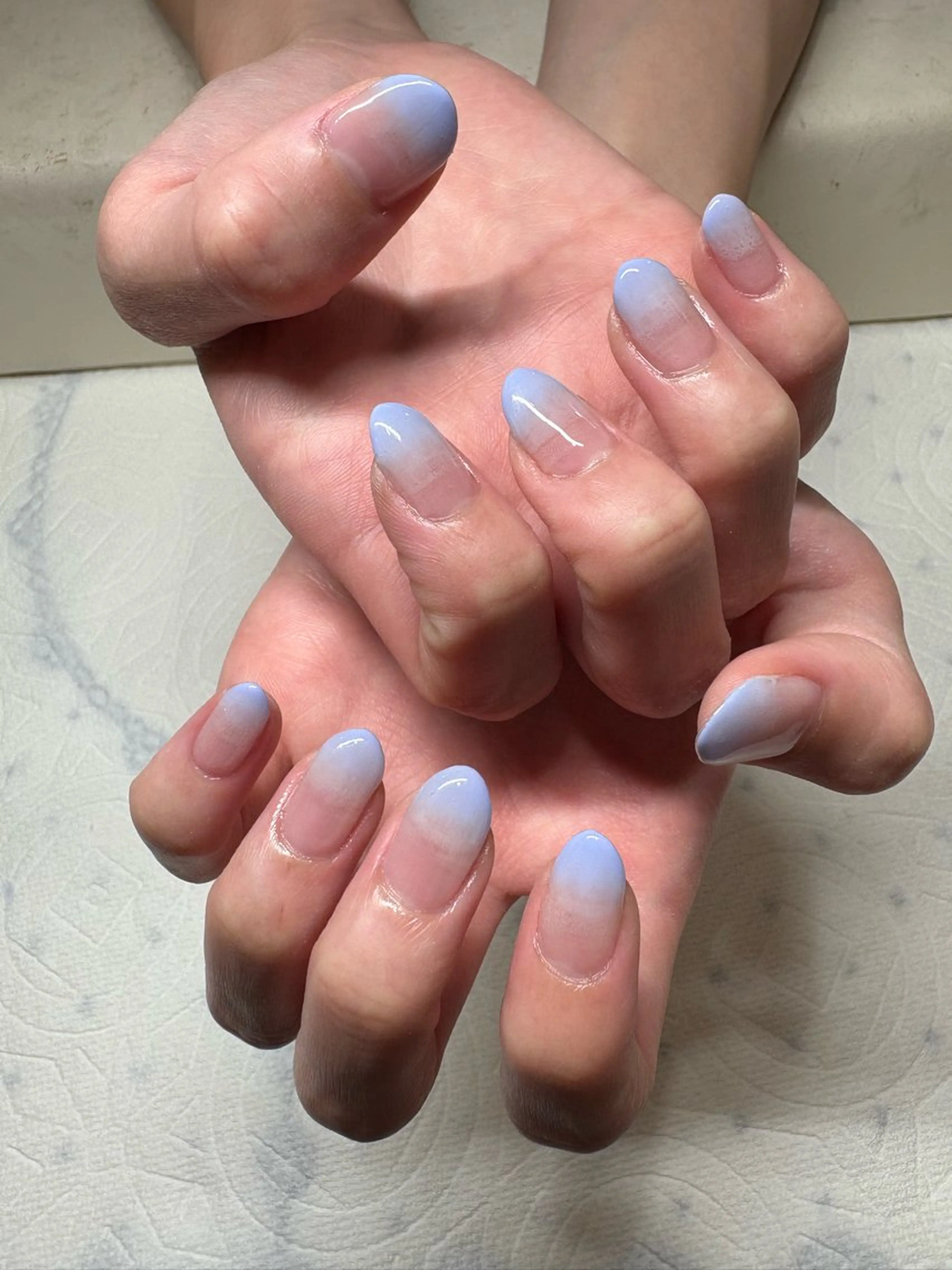 ネイル グラデーション おそろいネイル Can I Dressy前橋小相木店所属・井上 あやのネイルデザイン