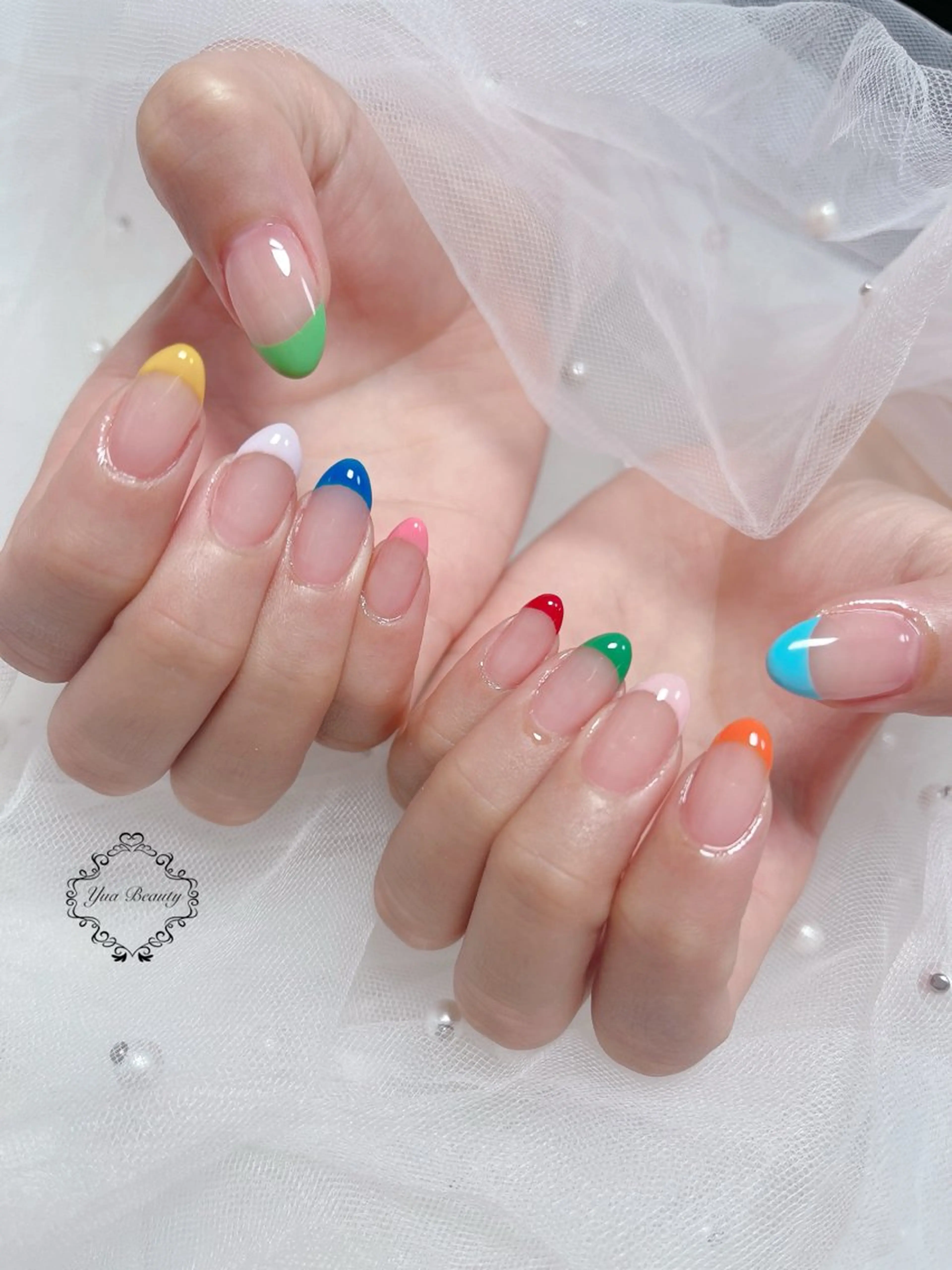 ネイル フレンチネイル ハンドネイル YuaBeauty所属・浅井 亜美のその他イメージ