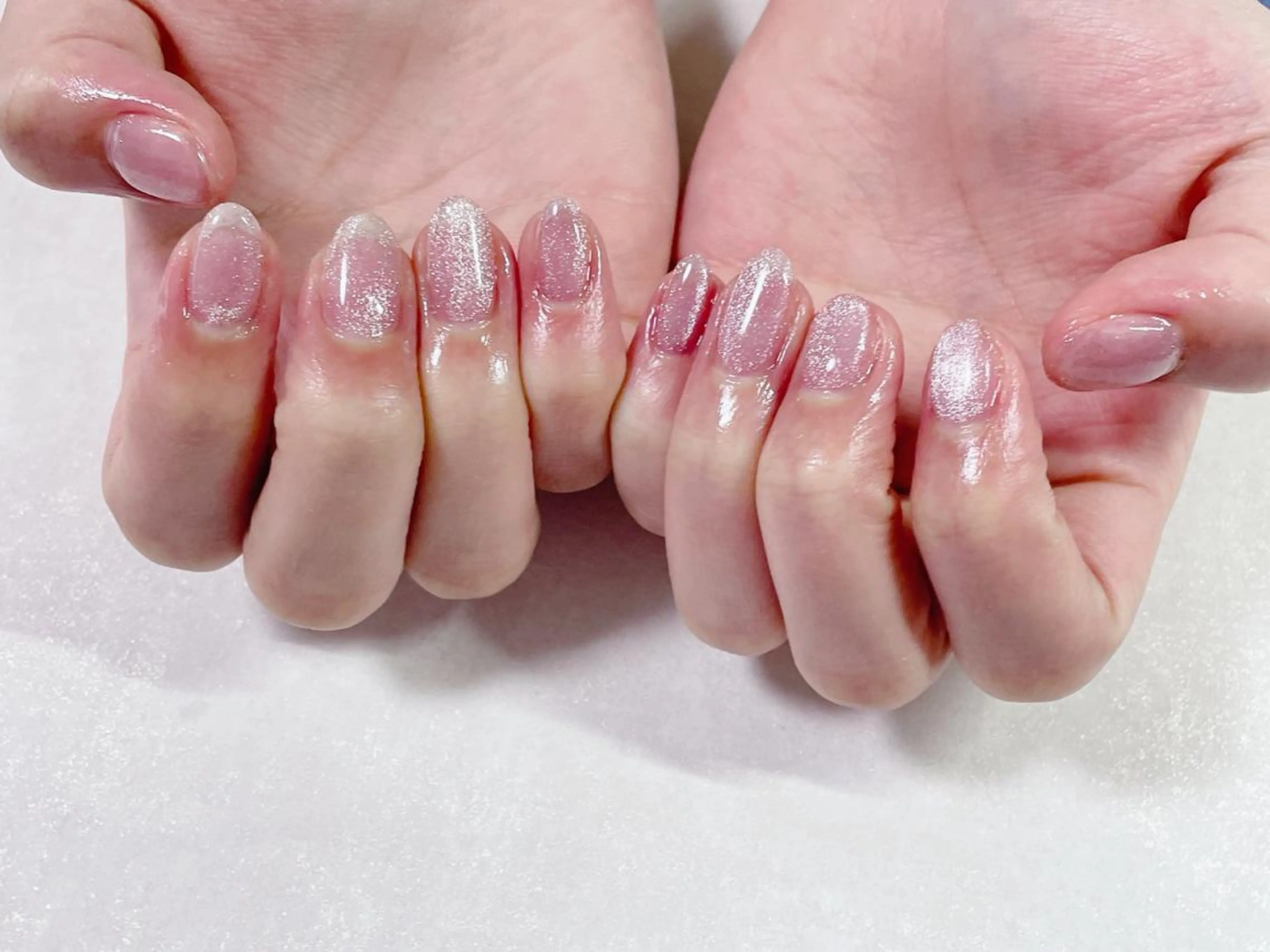 ネイル オーロラネイル フラワーネイル フットネイル フレンチネイル ジェルネイル kikinail 溝の口のネイルデザイン