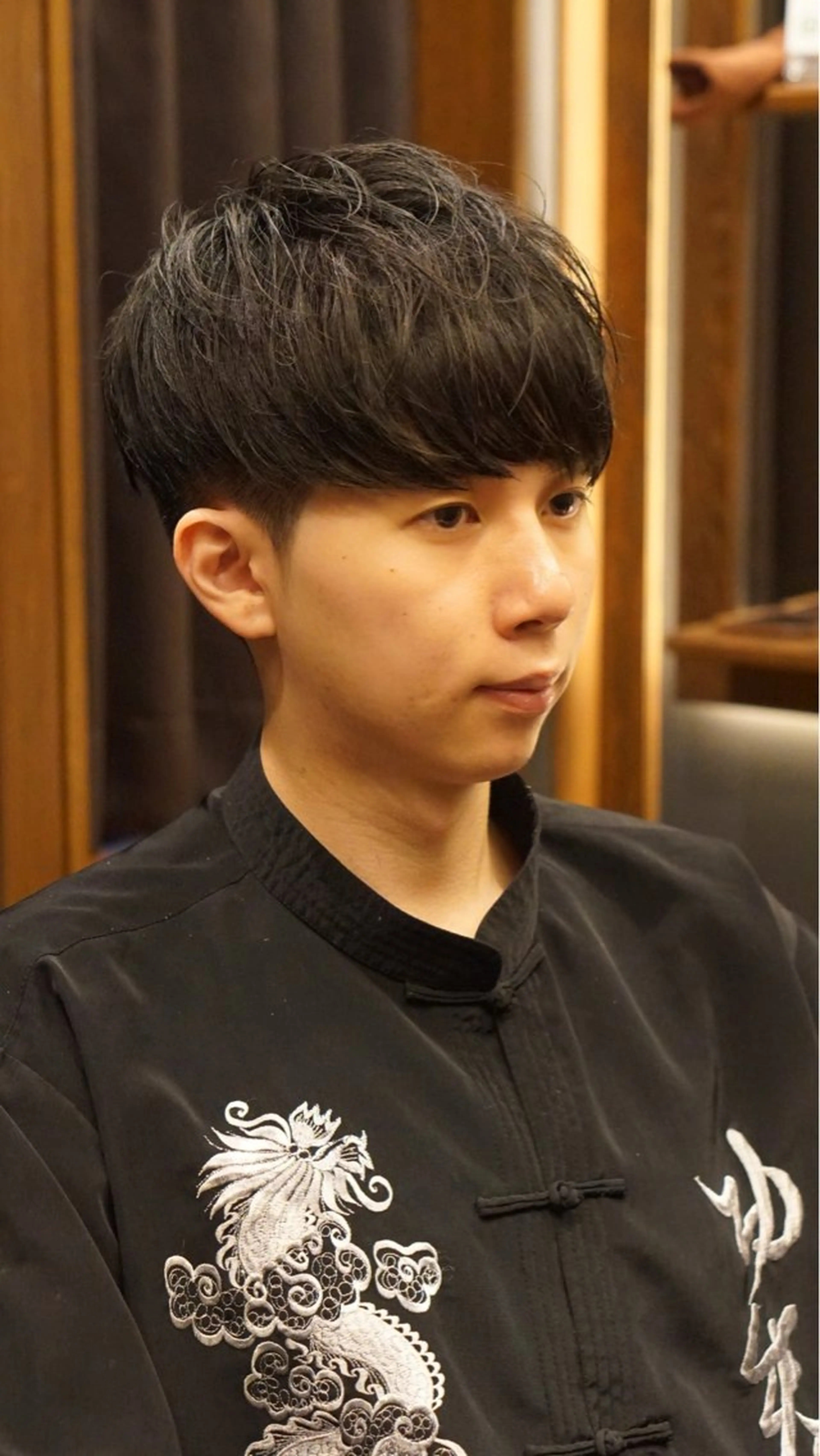 マッシュスタイル　カット➕シャンプーセットの写真