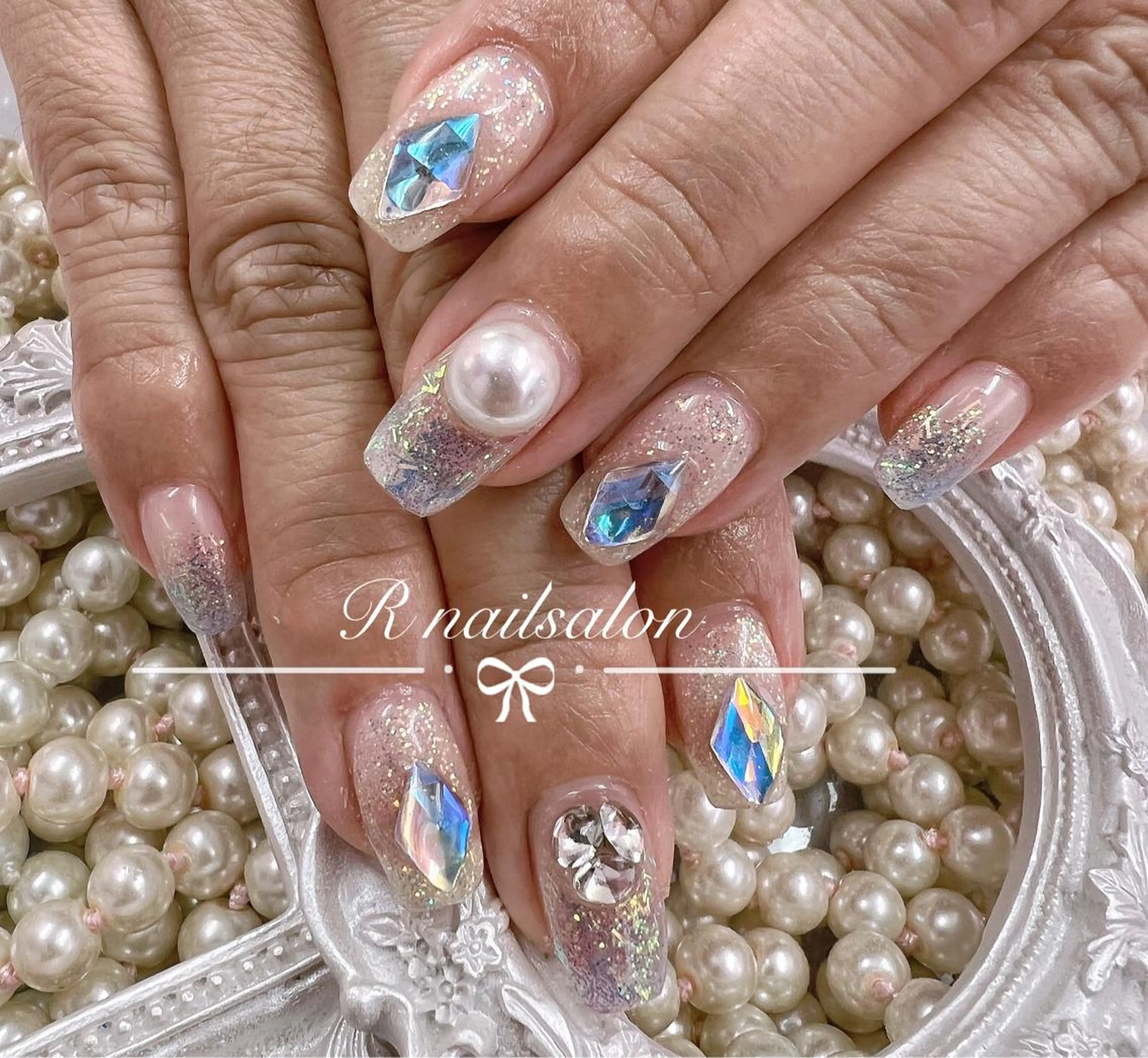 セミロング R NAILSALONのネイルデザイン