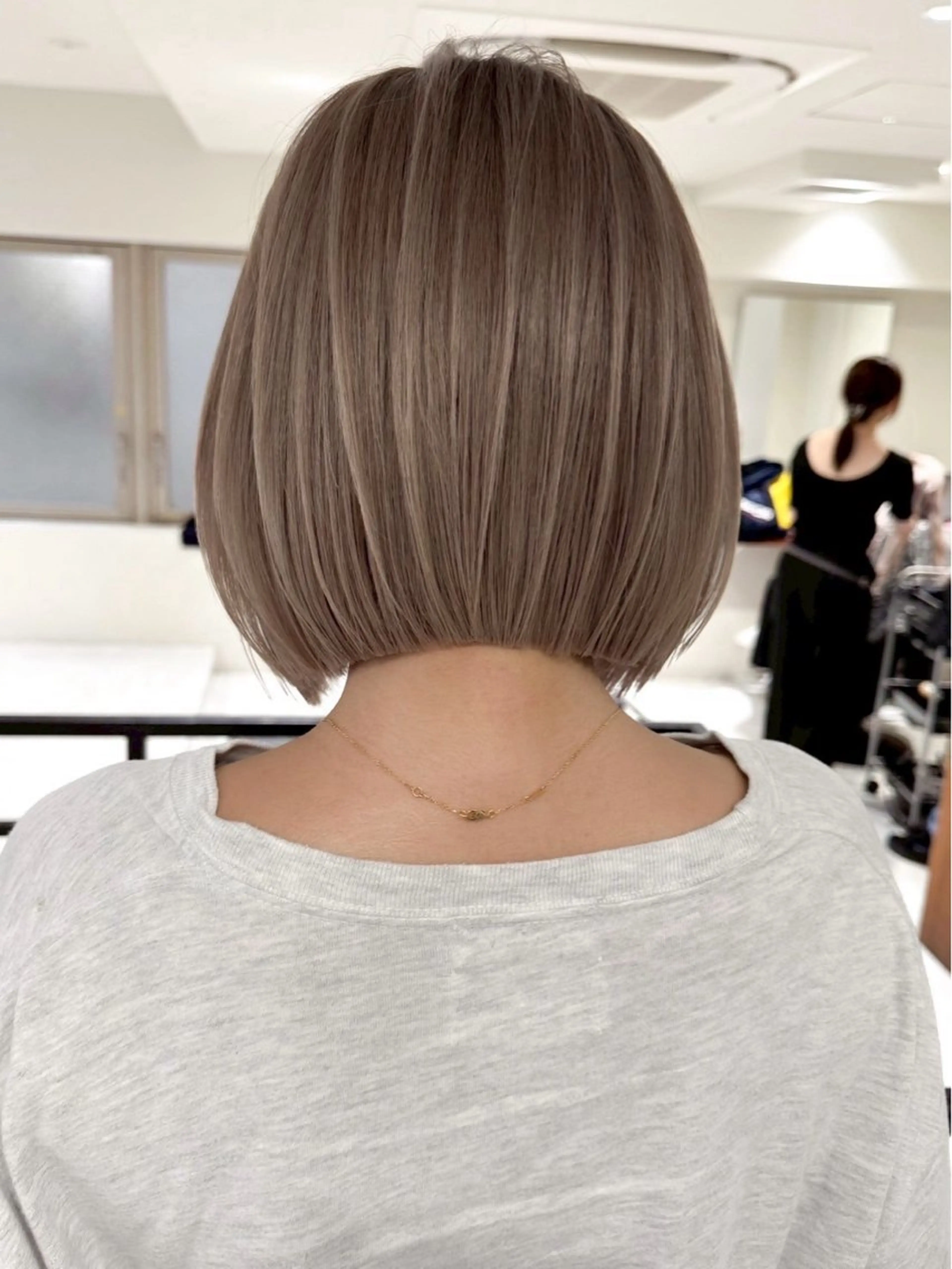 ショート カラー カット ヘアカラー トリートメント Amaretto かなのヘアスタイル