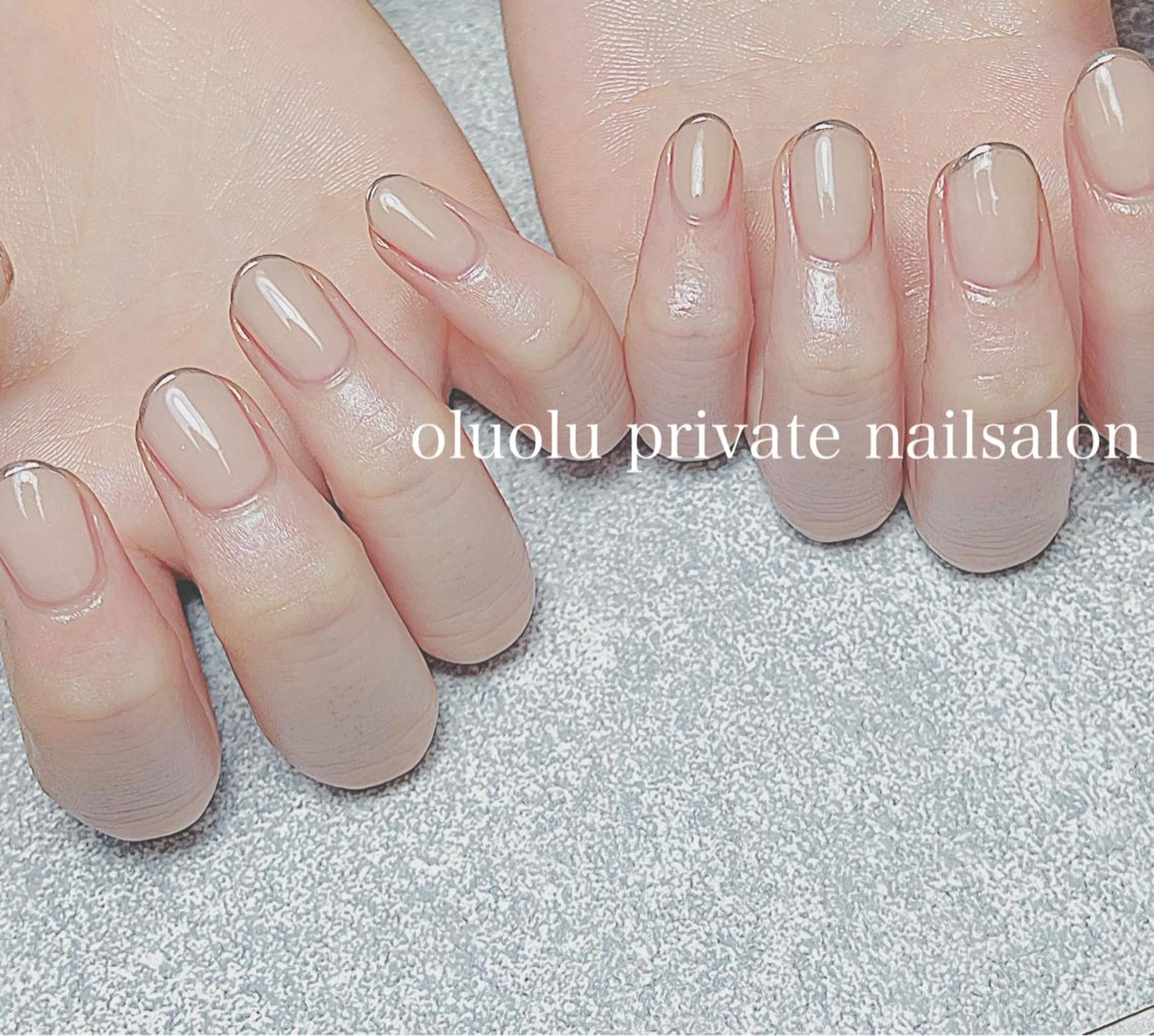 ネイル アートネイル ジェルネイル ミラーネイル ニュアンスネイル パラジェル ハンドネイル 大村 紬華のネイルデザイン