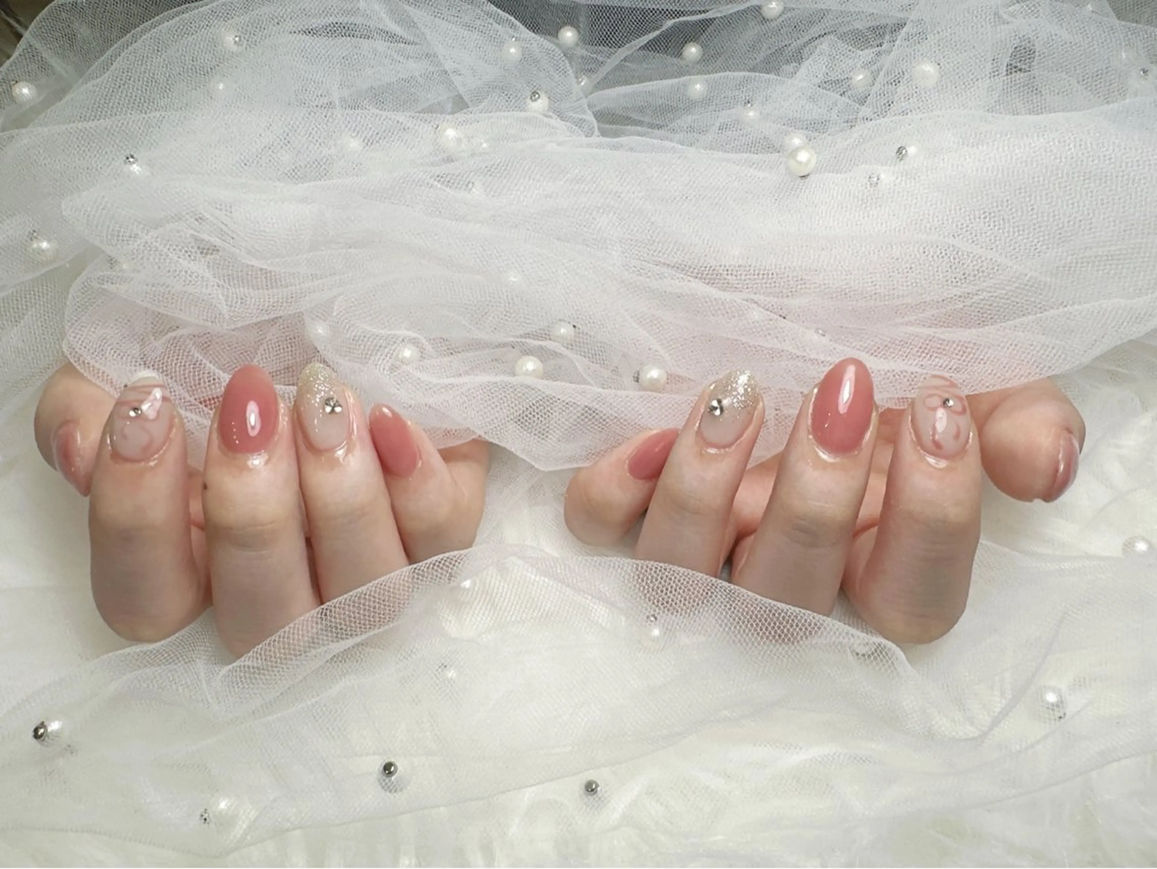 ネイル ハンドネイル 【Eclat ｴｸﾗ】nail＆beauty所属・Eclat〔ｴｸﾗ〕 MOEKA𝜗𝜚*のネイルデザイン