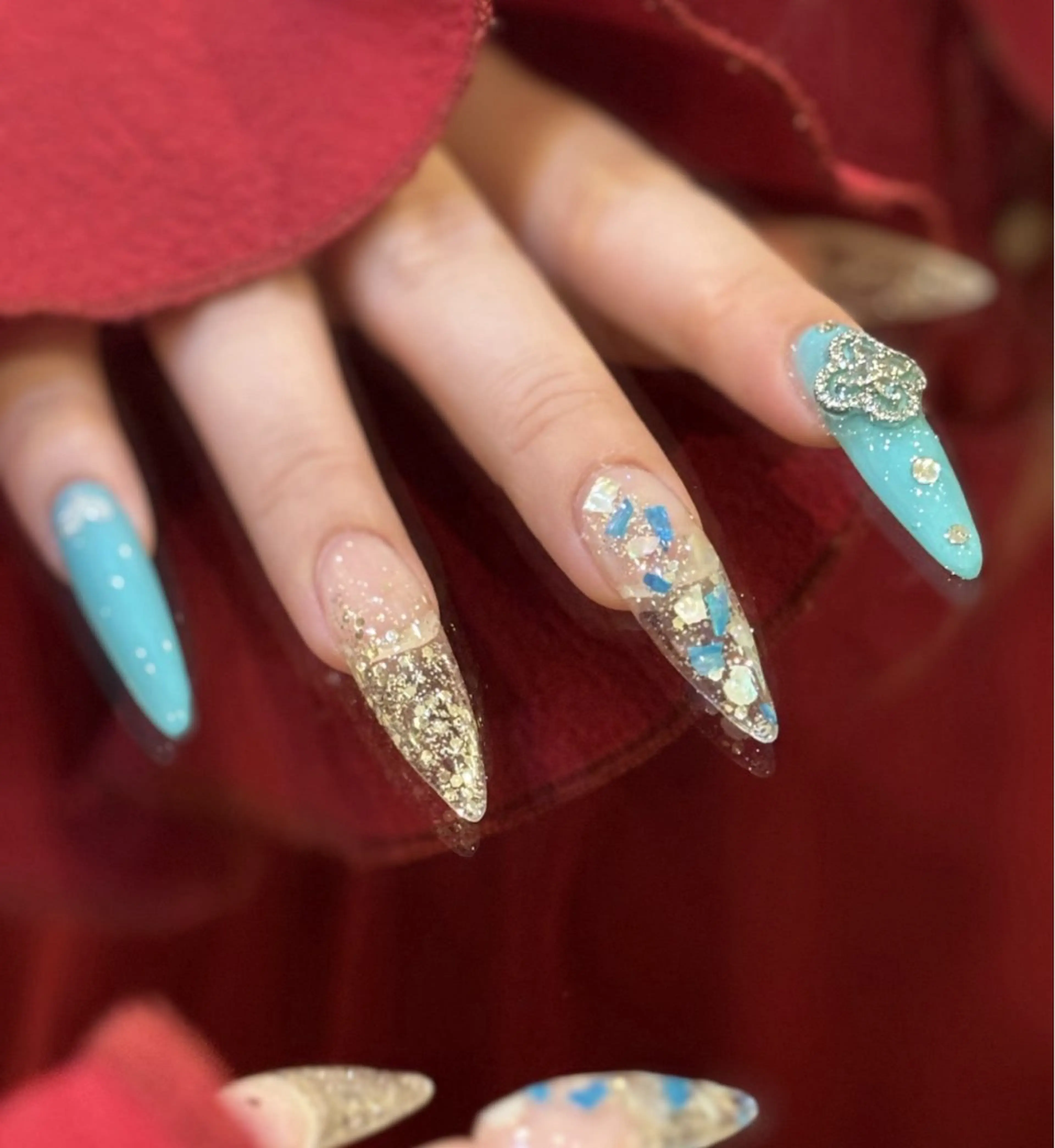 ネイル えくにゃん所属・AMAGASAKI LISAのネイルデザイン