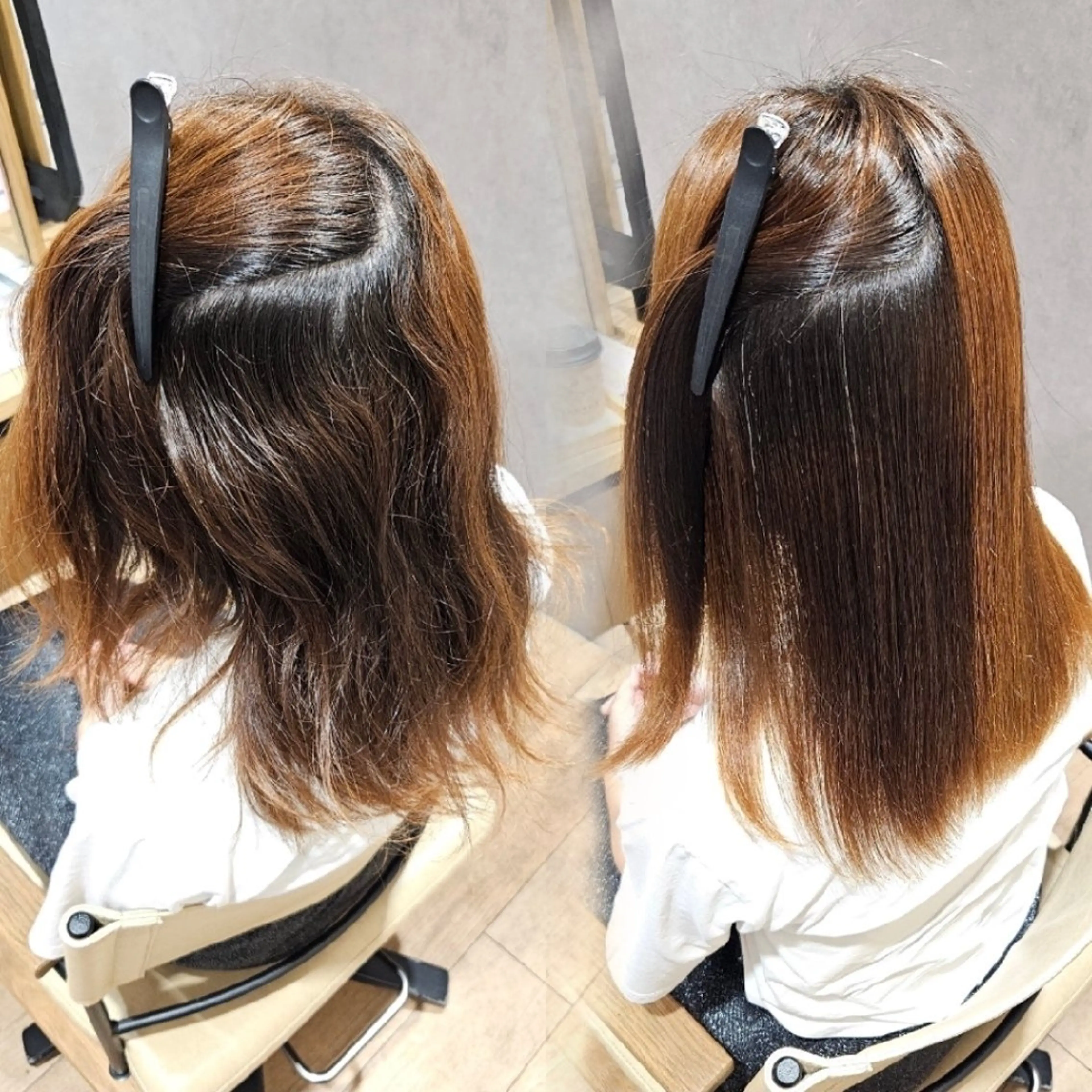 🎅12月限定🎅うる艶ストレート+髪質改善トリートメントの写真