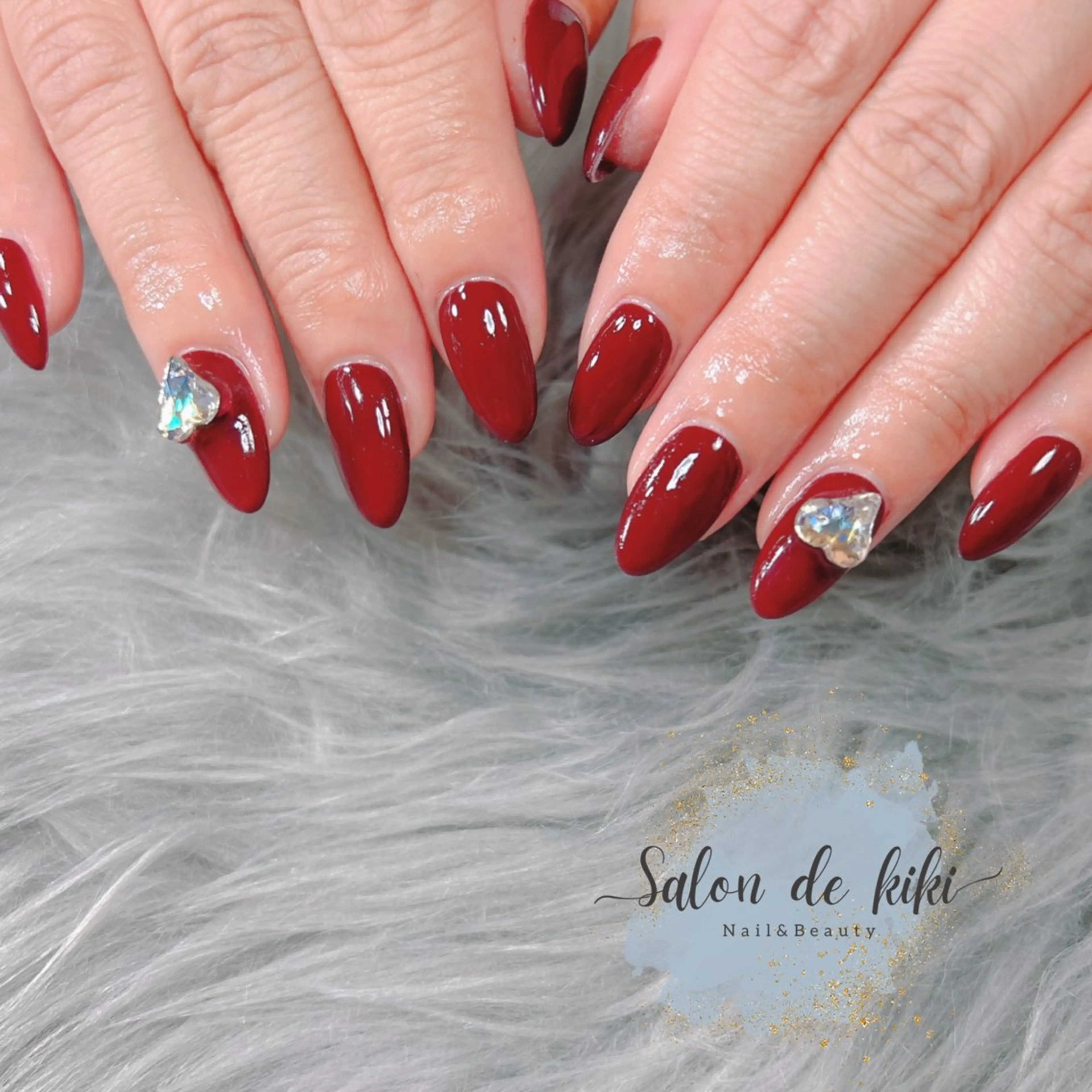 ワンカラーorカラグラ➕お好きなパーツ2個🤍オフ込みの写真