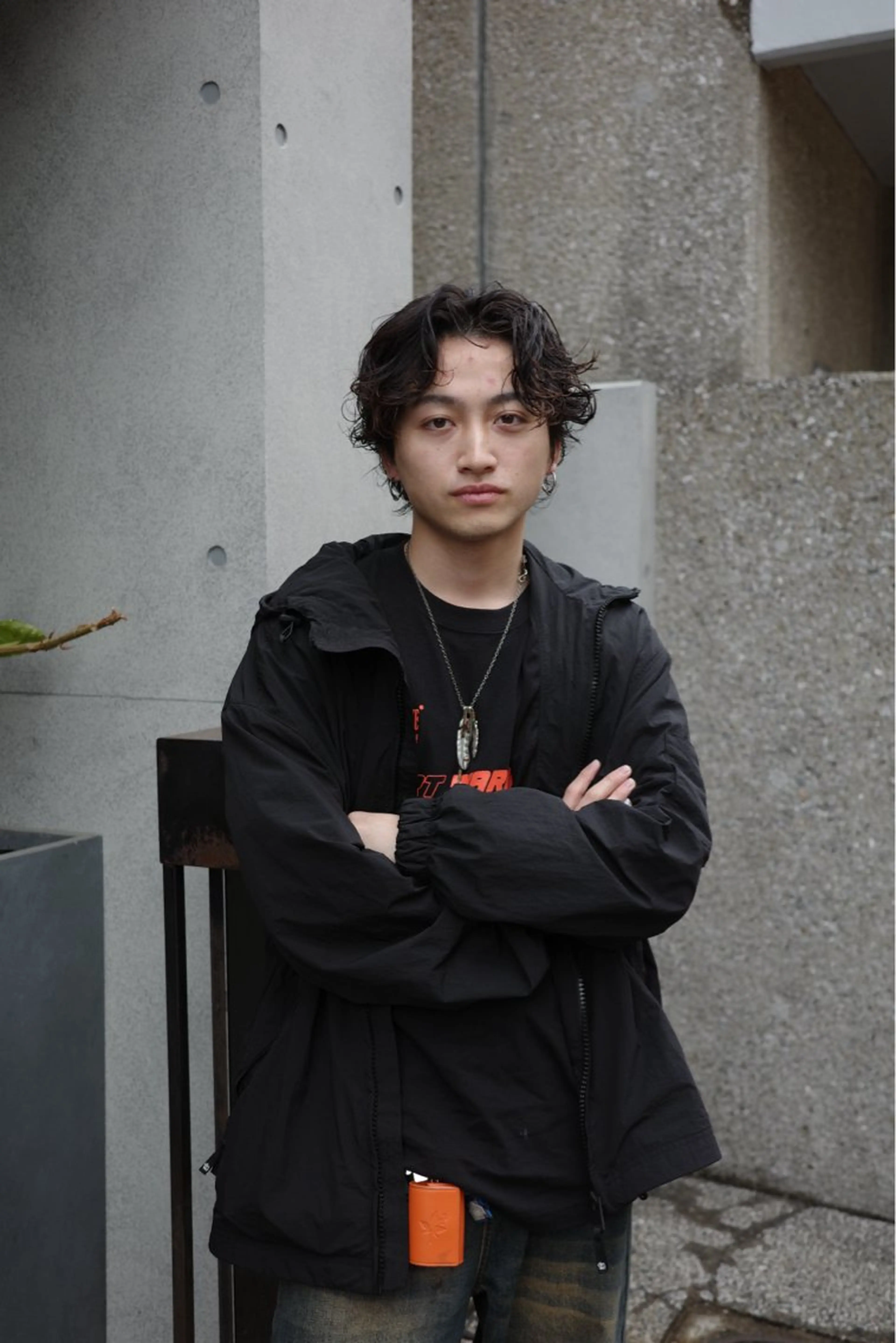 パーマ メンズ NERO 松井 隆人のヘアスタイル