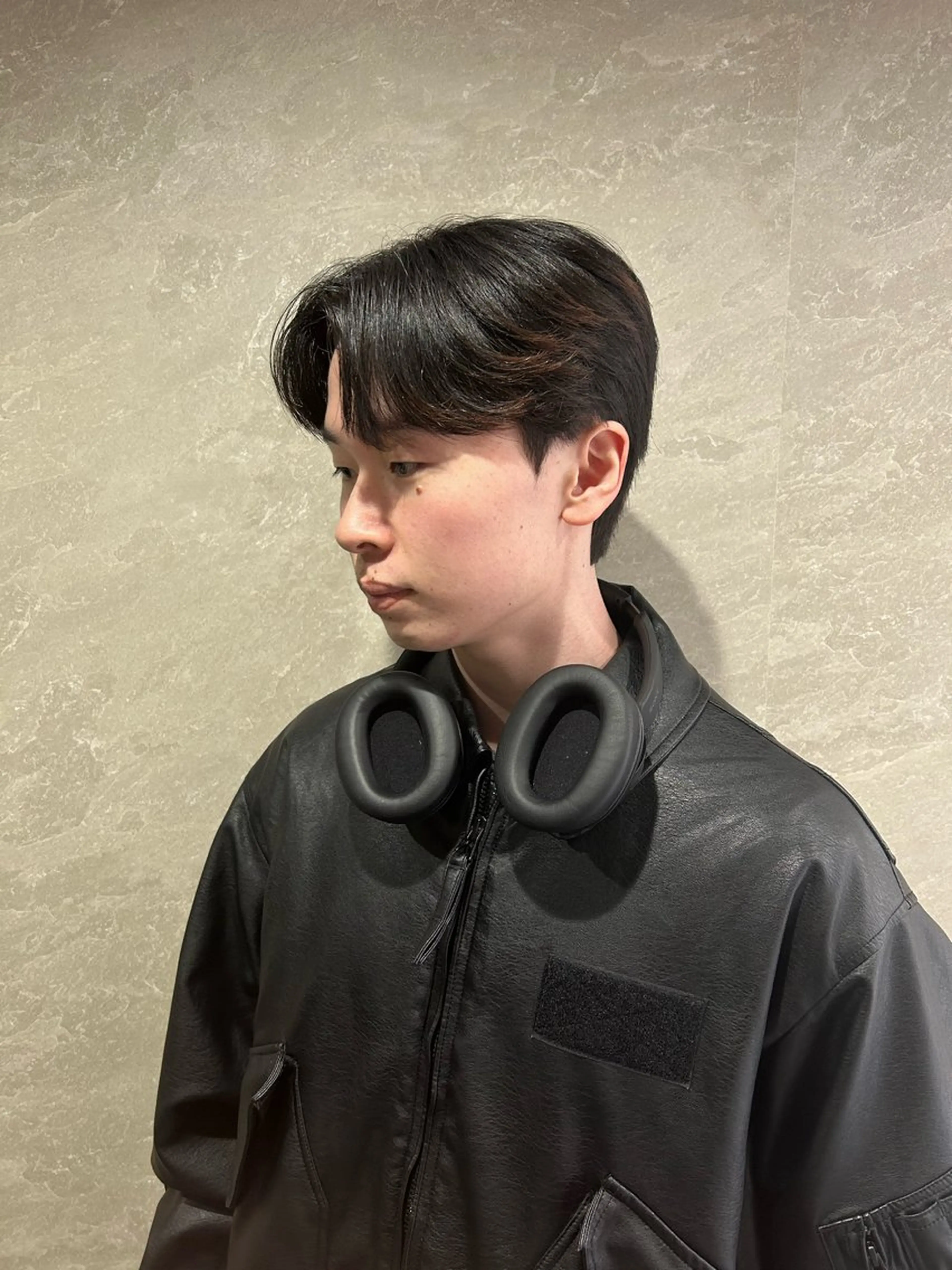 【韓国風】ピタッと収まり清潔感のある襟足に‼️🇰🇷メンズカット＋ダウンパーマの写真