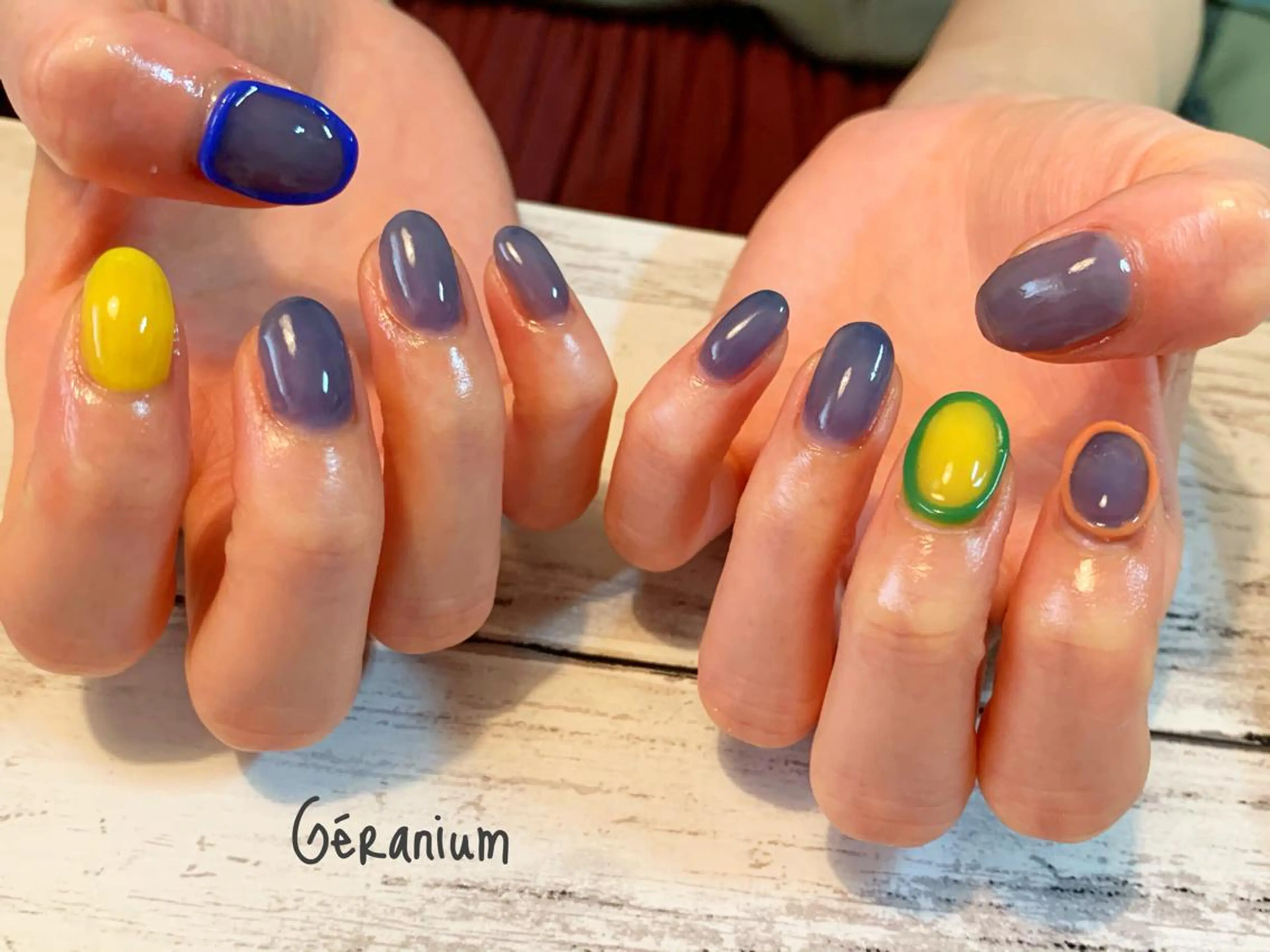 ネイル GéRanium Harukaのネイルデザイン