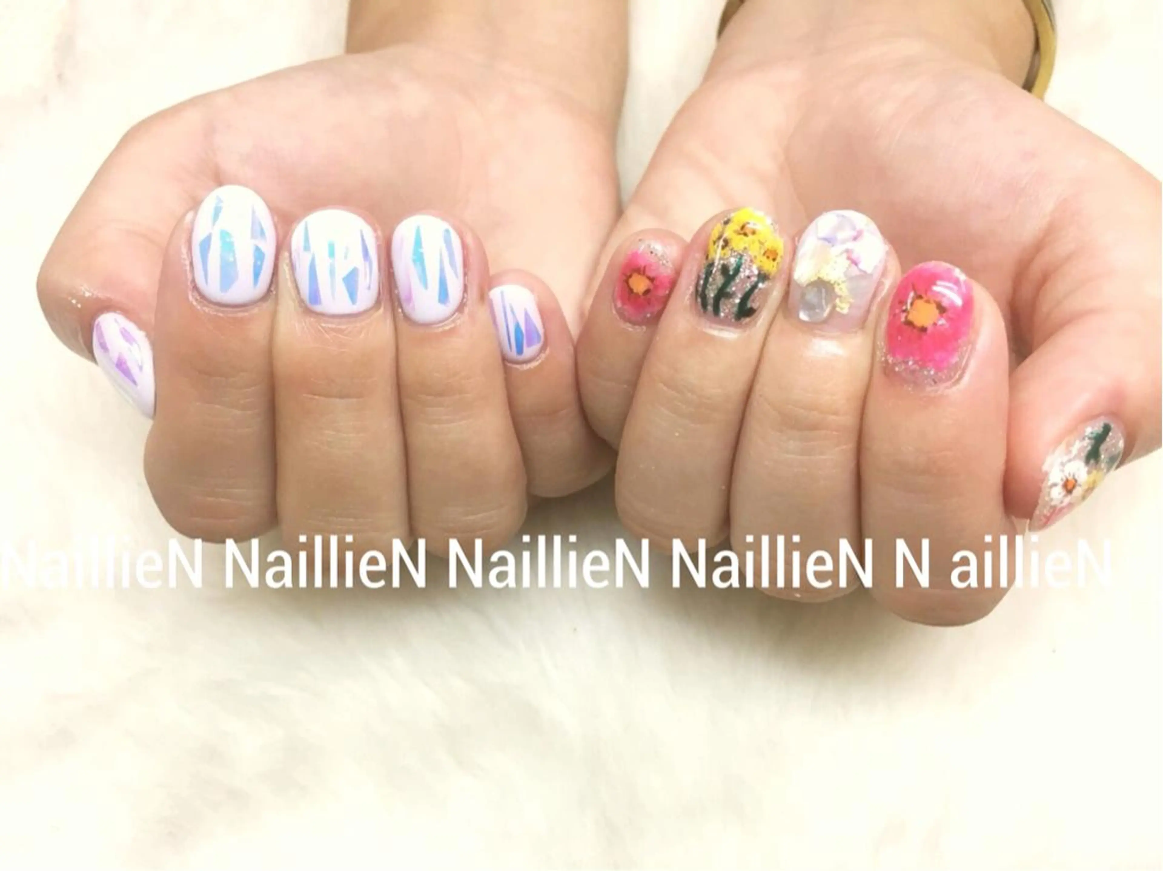 ネイル 持ち込み Nail lieNのネイルデザイン