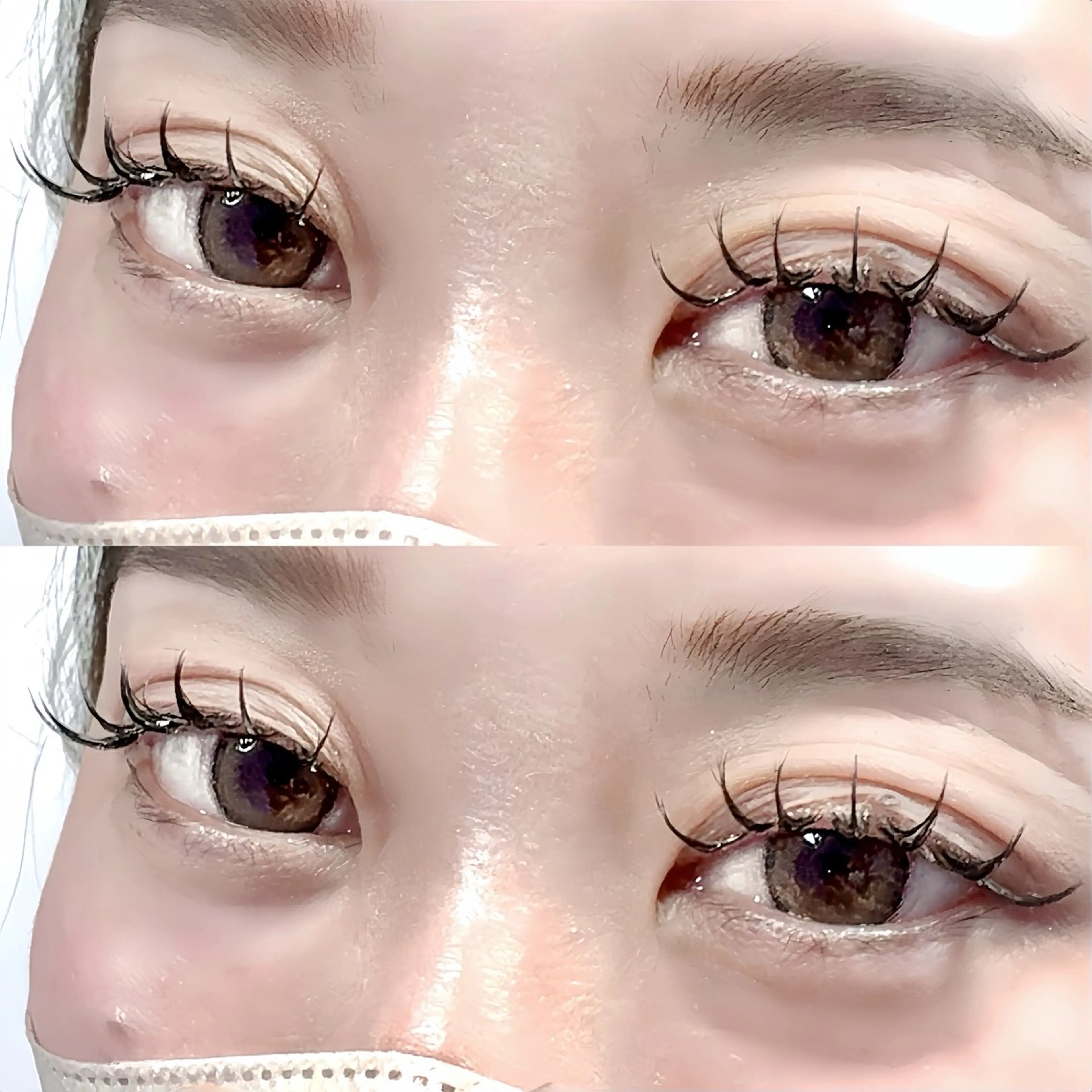 マツエク・マツパ 束感まつ毛 フラットラッシュ マツエク eyelash salon VOSSのマツエク・マツパデザイン