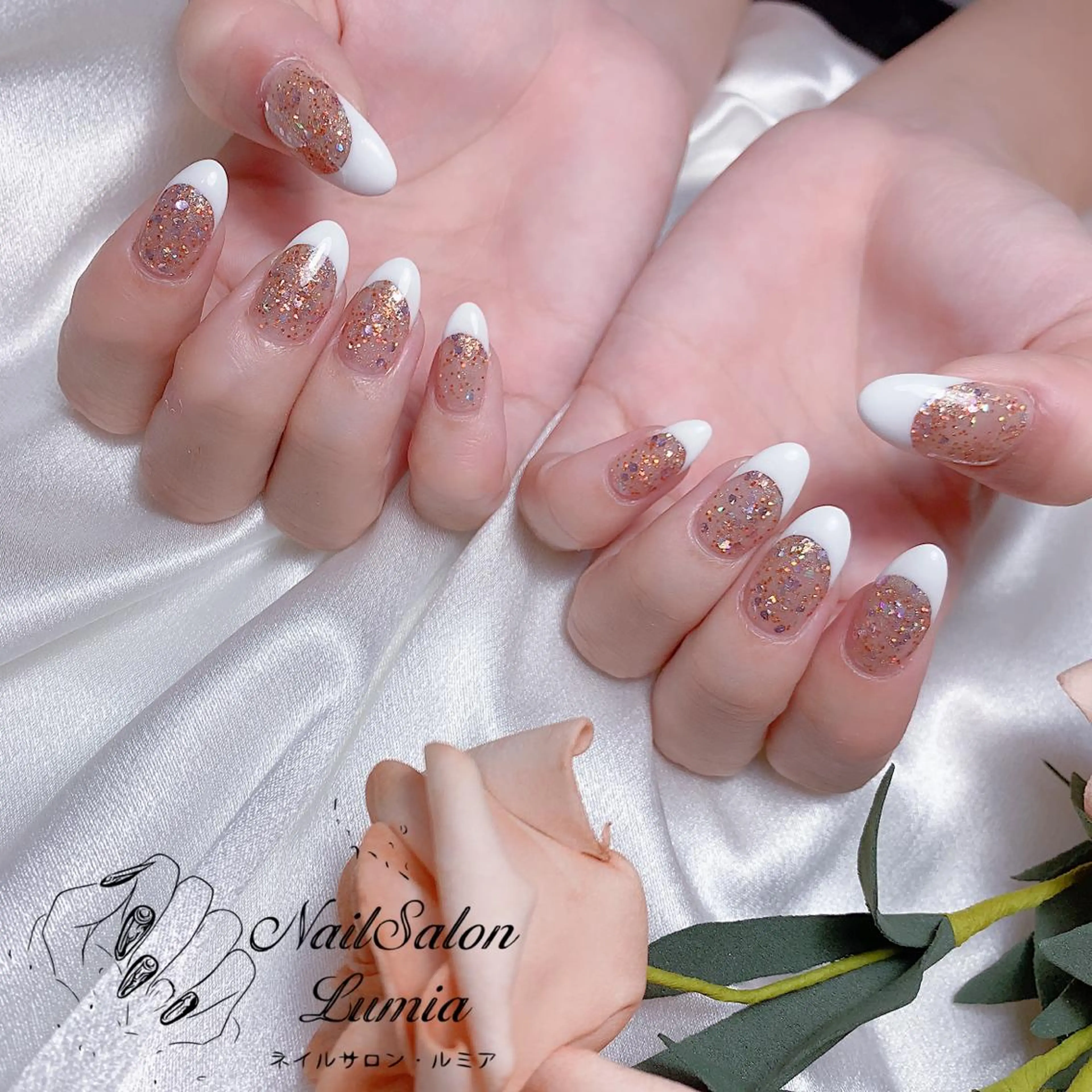ネイル ハンドネイル ネイルサロン ルミア Lumia 店長のネイルデザイン