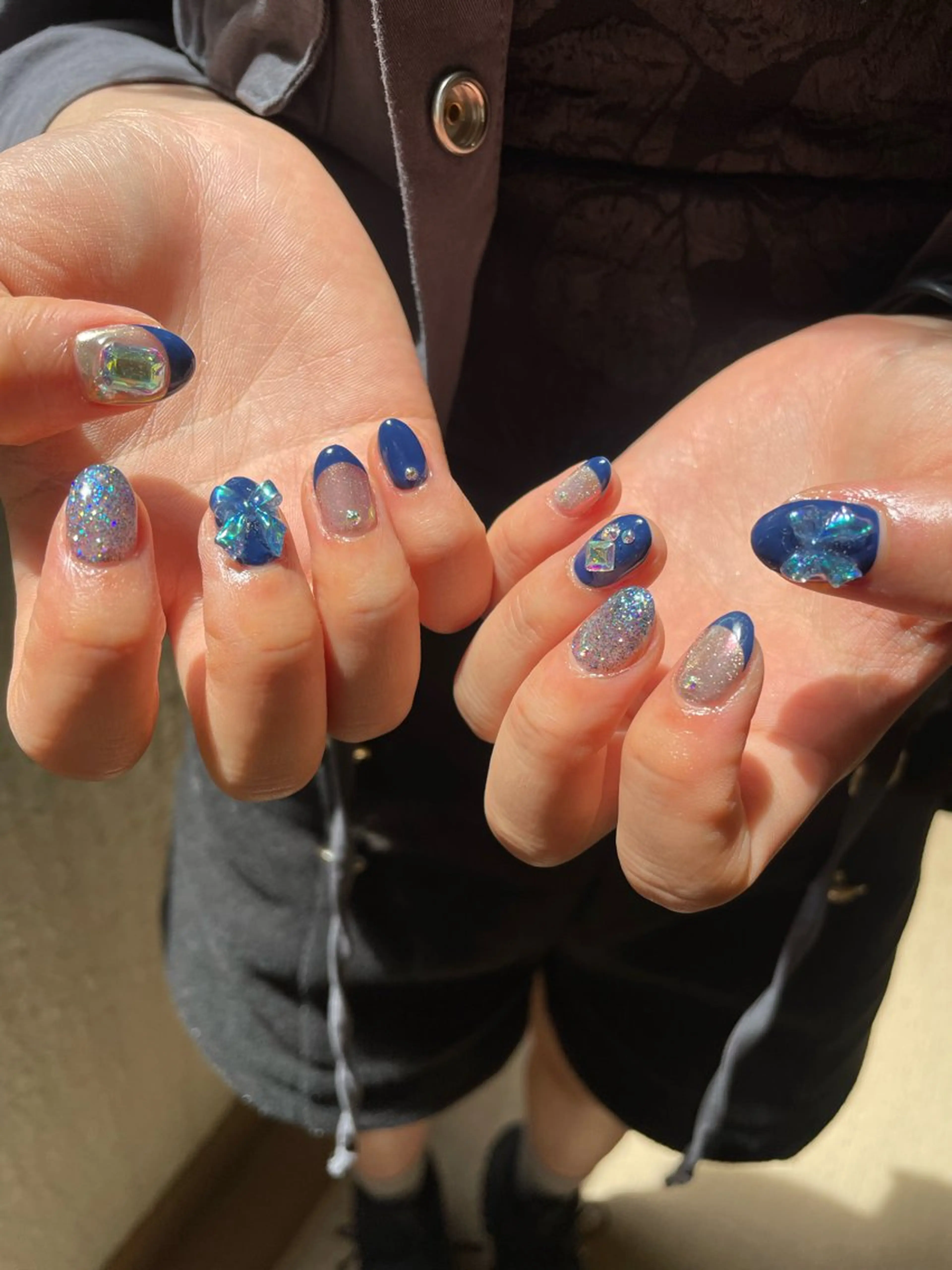 ネイル リボン フットネイル kichi🌟 そらのネイルデザイン