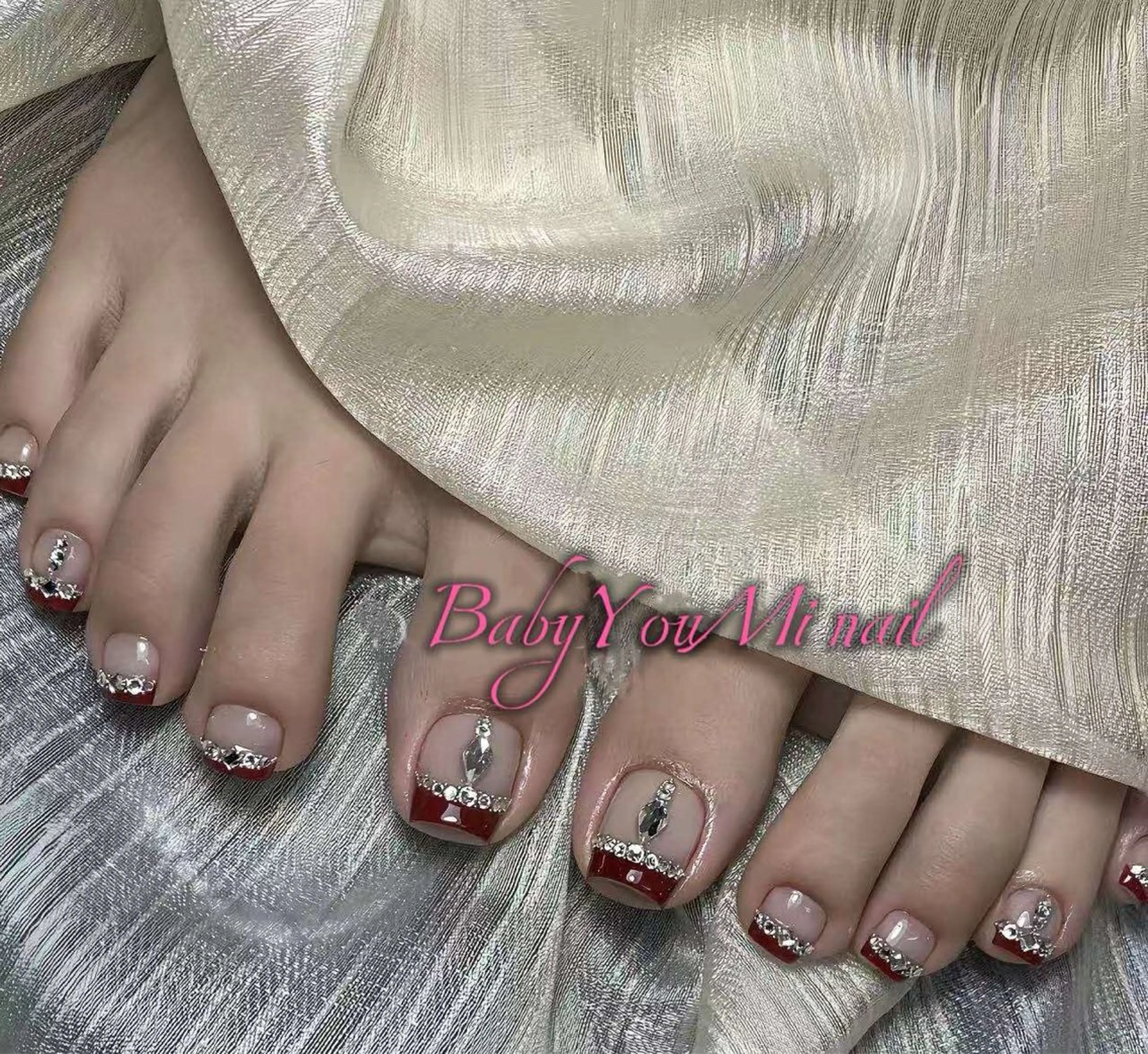 ネイル オーロラネイル フラワーネイル フットネイル フレンチネイル ジェルネイル ハンドネイル 相沢 さやかのネイルデザイン