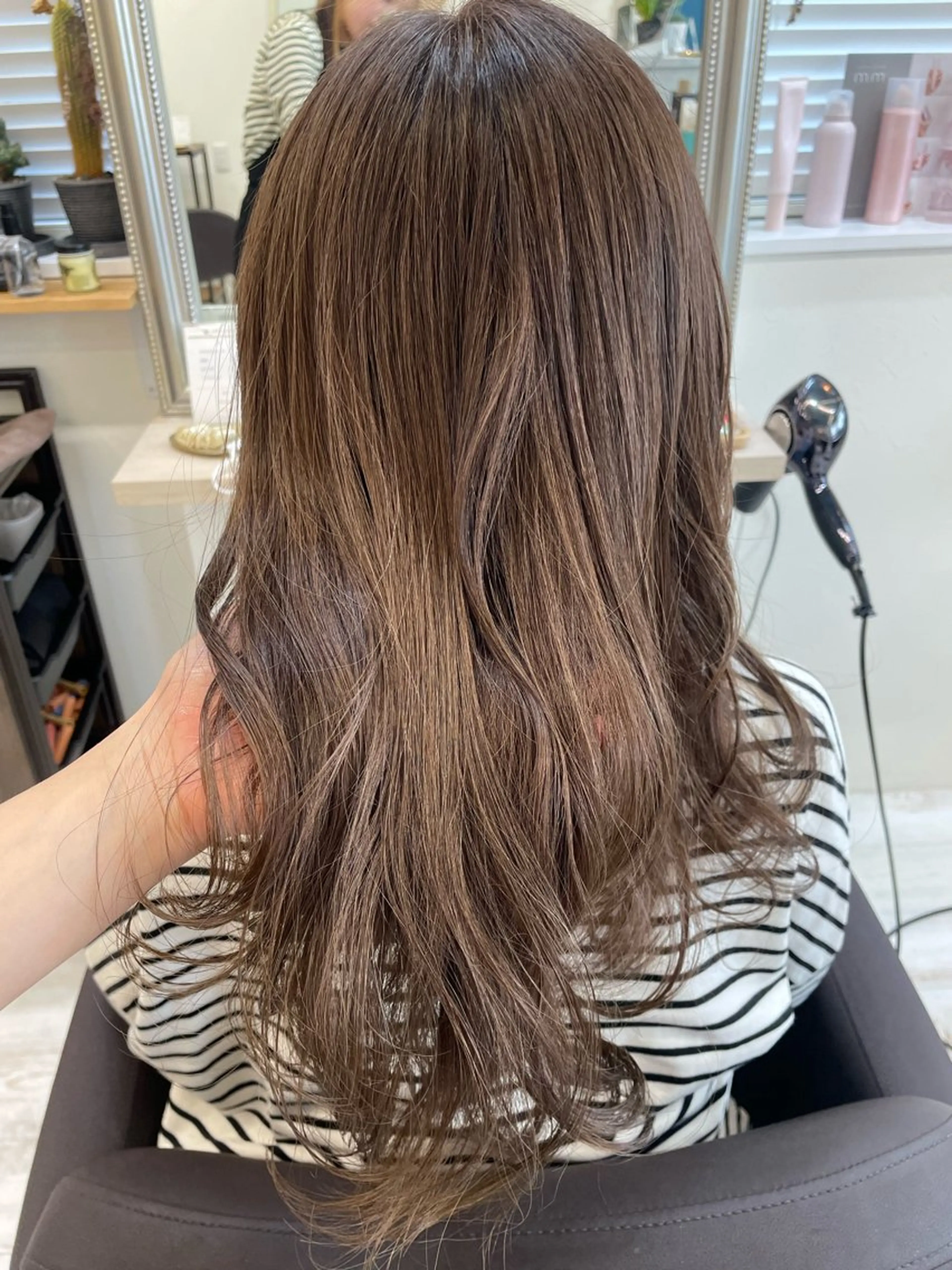 ロング カラー カット ヘアカラー トリートメント 💫髪質改善矯正 MIHO💫のヘアスタイル