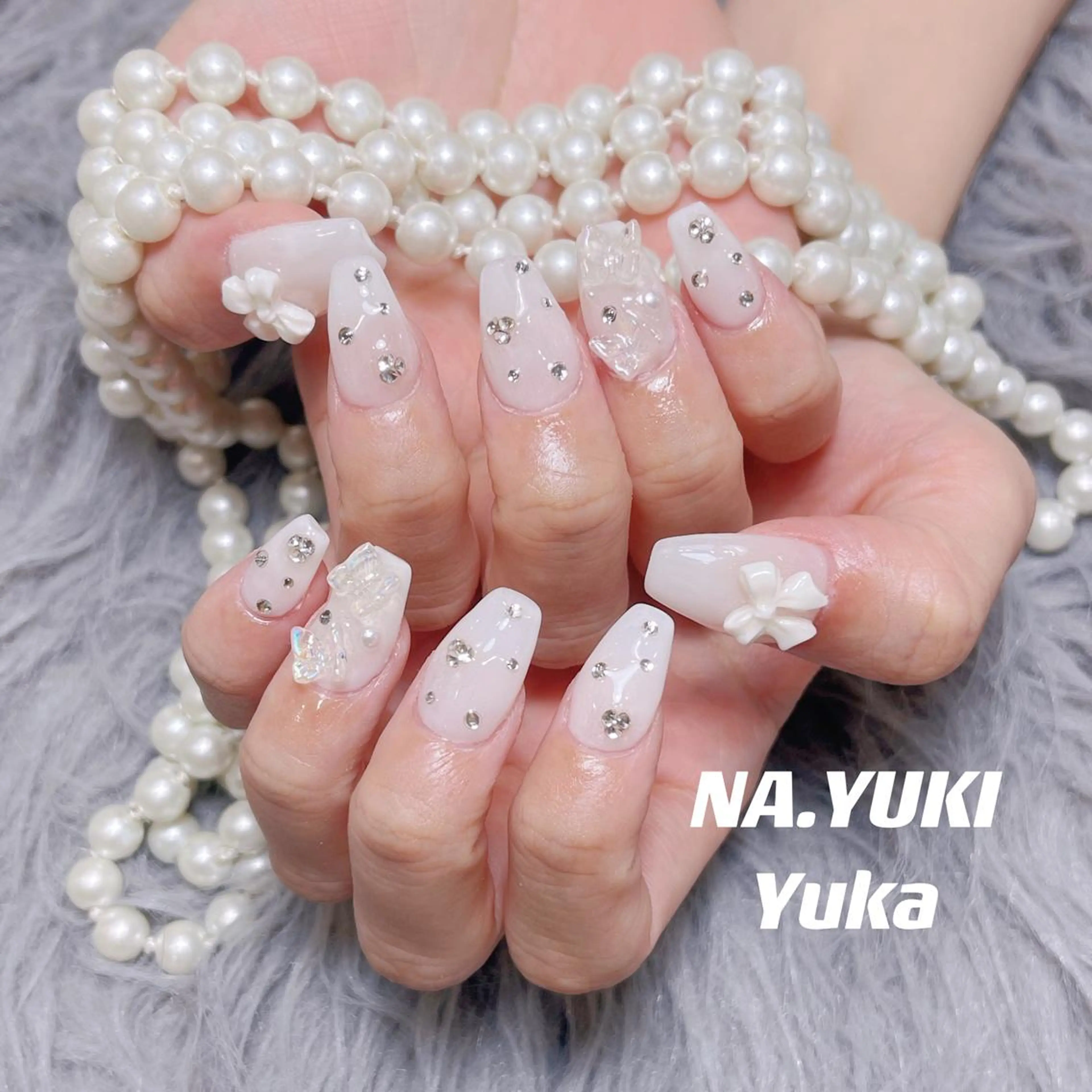 ネイル ハンドネイル 🎀 moo～ 🎀のネイルデザイン