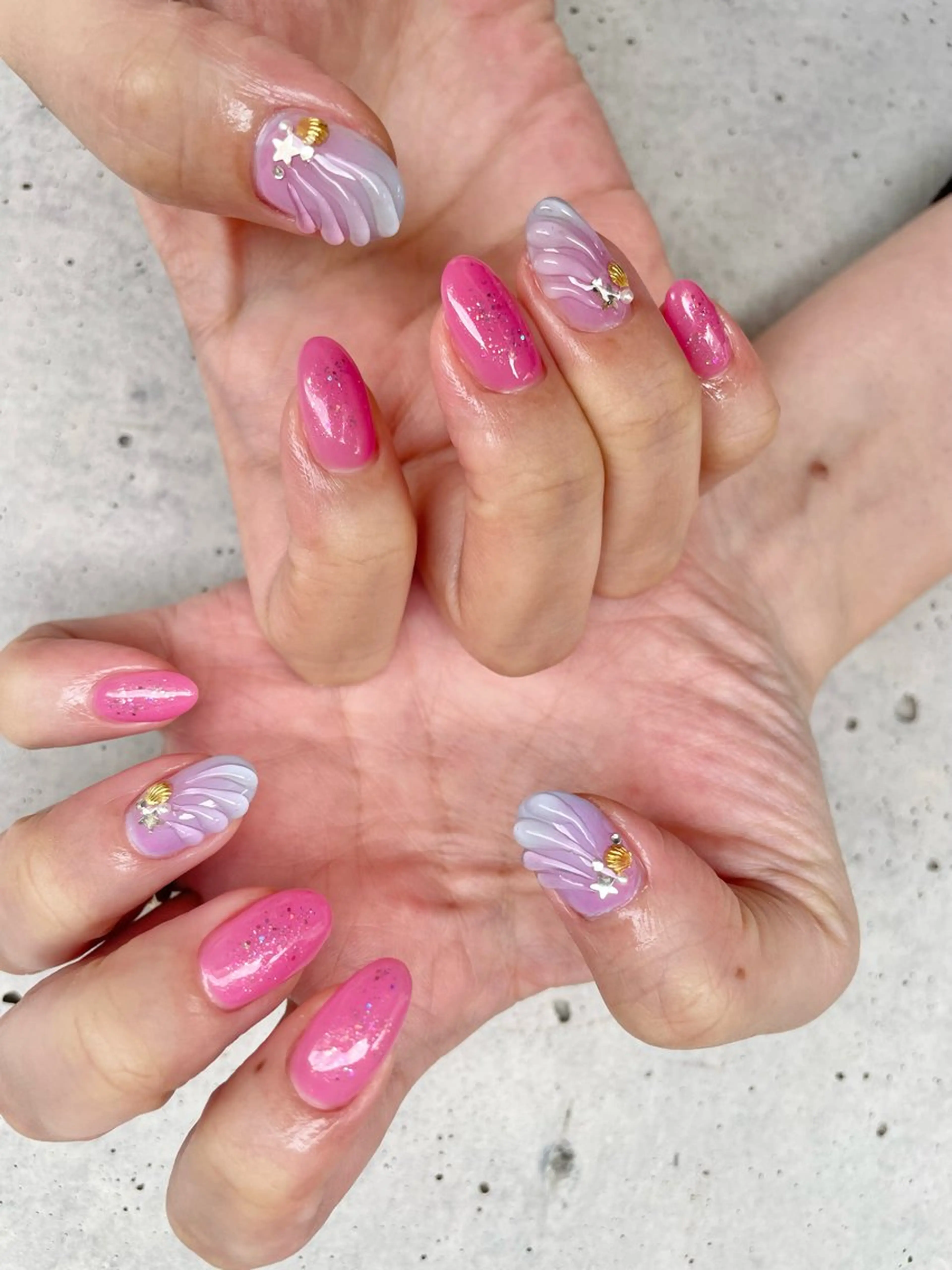 (¥5,000)💅 神谷ギャルアート4本で指先MAX可愛い💖新規、リピーター様オフ無料❣️の写真