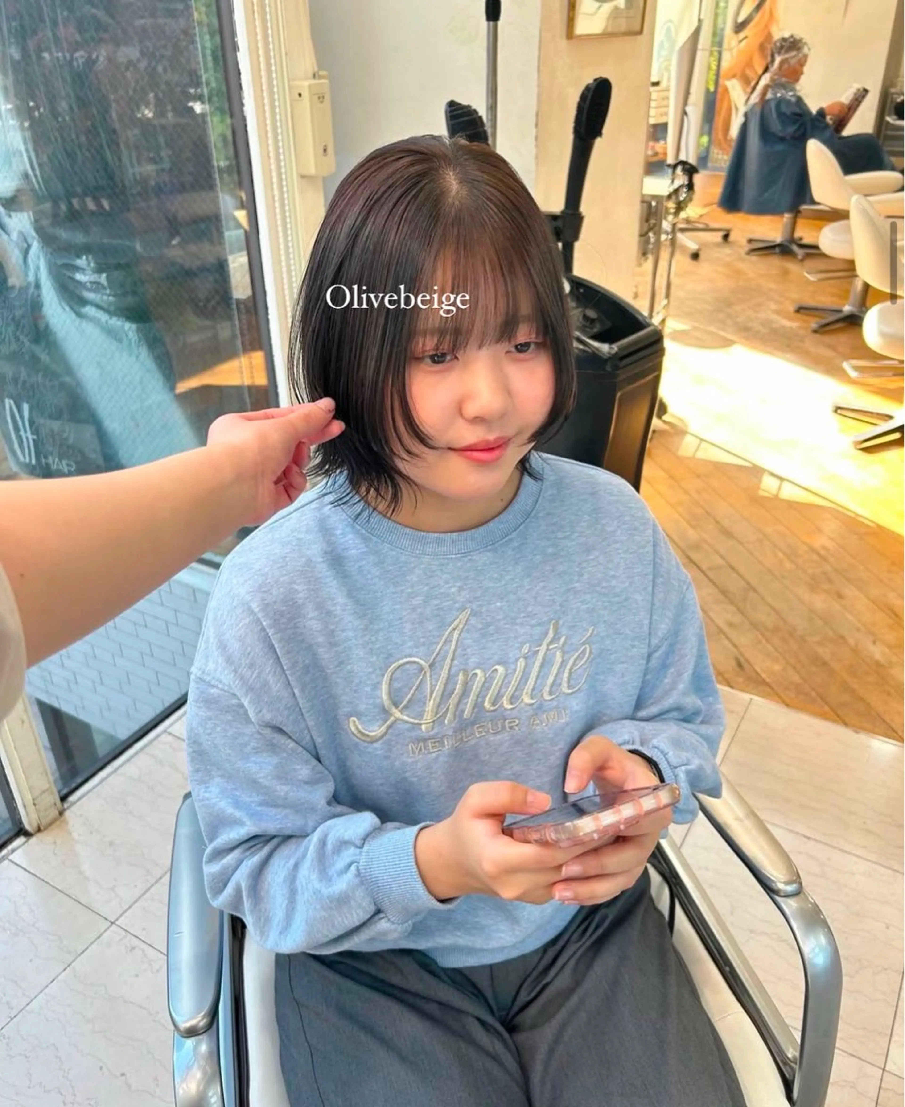 ショート ヘアカラー ありむらもえ/ 透明感カラーのヘアスタイル