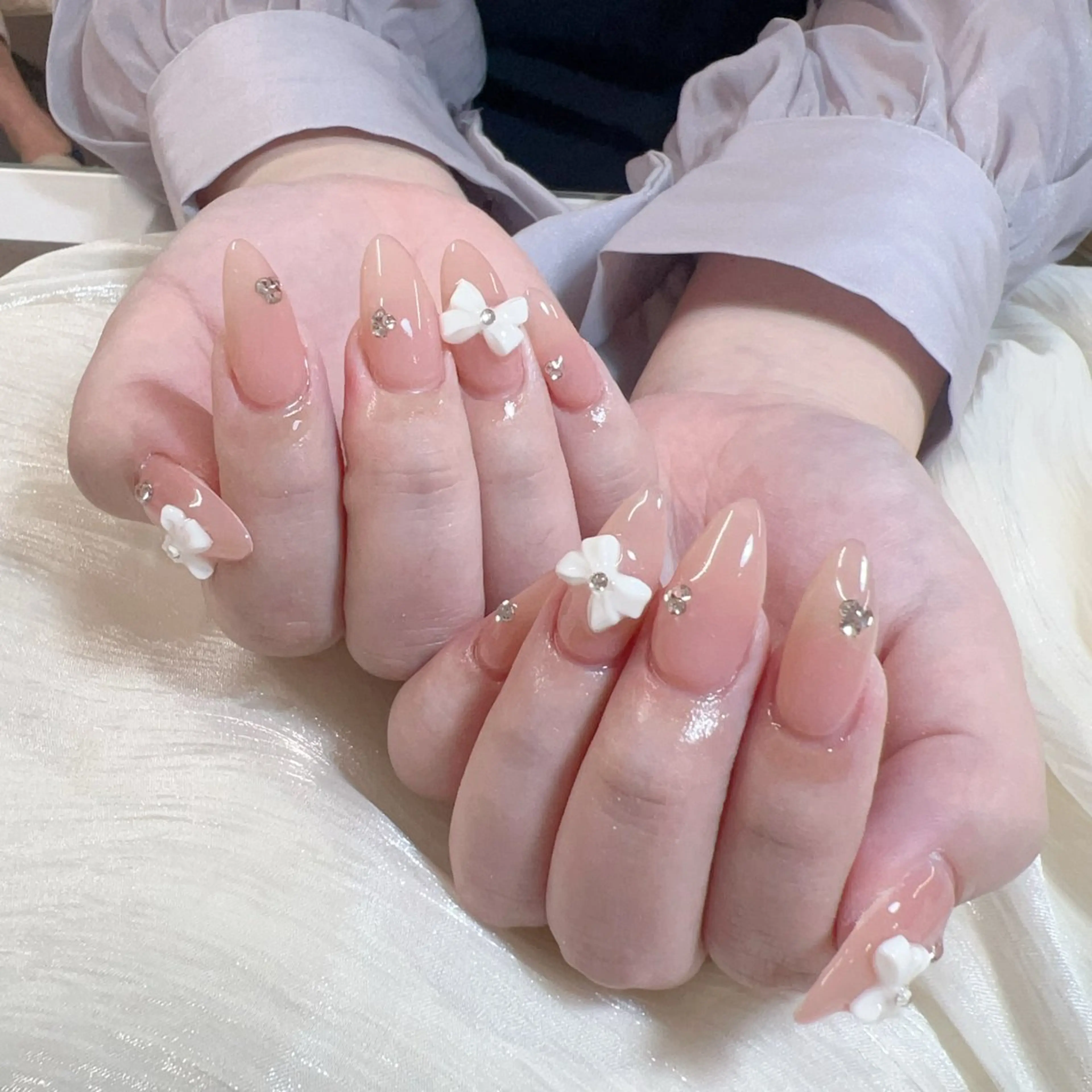 ネイル ハンドネイル 🐰Lemode🤍 パラジェル取扱店のネイルデザイン