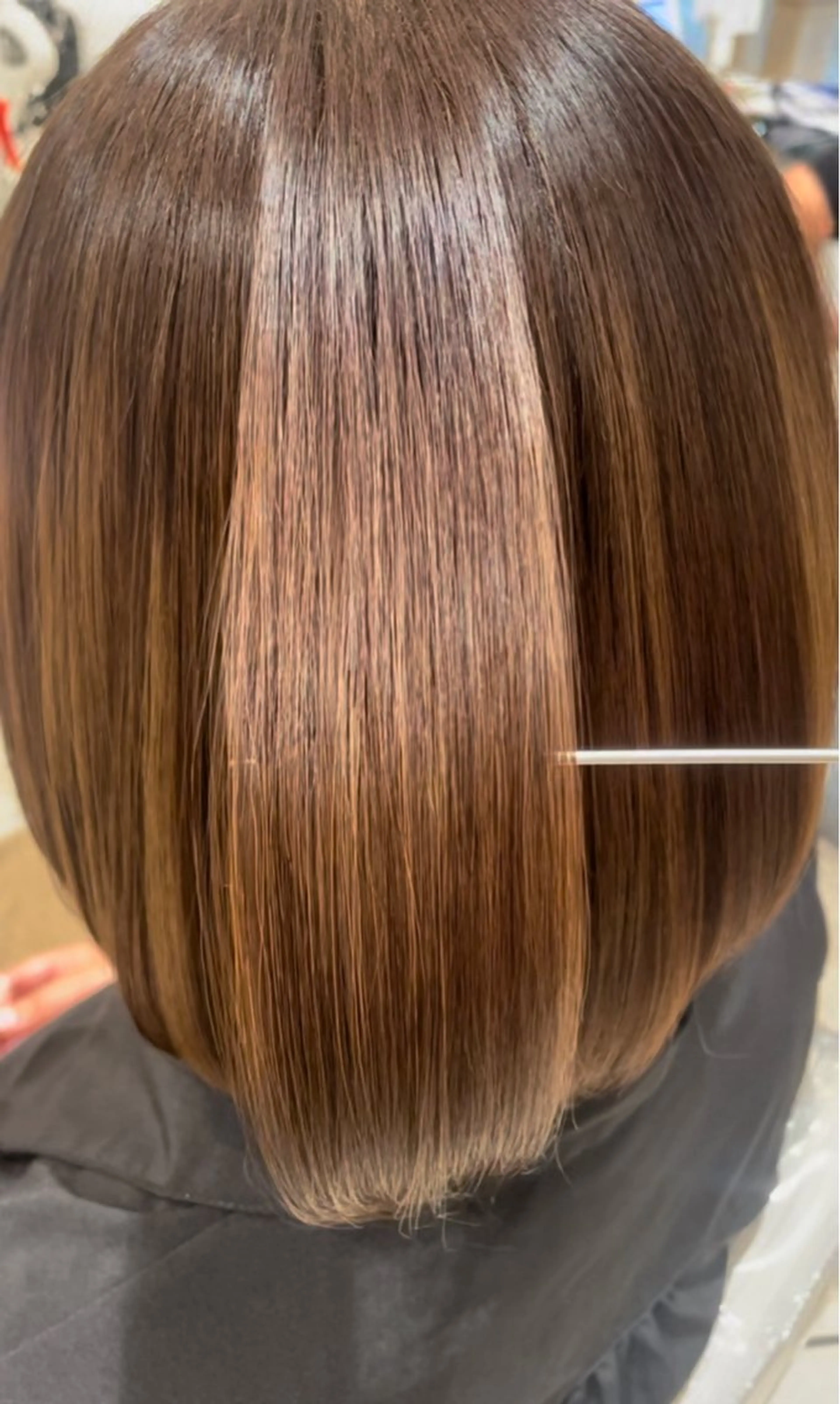 ショート レイヤー×ハイライト 🌷RINA🌷のヘアスタイル