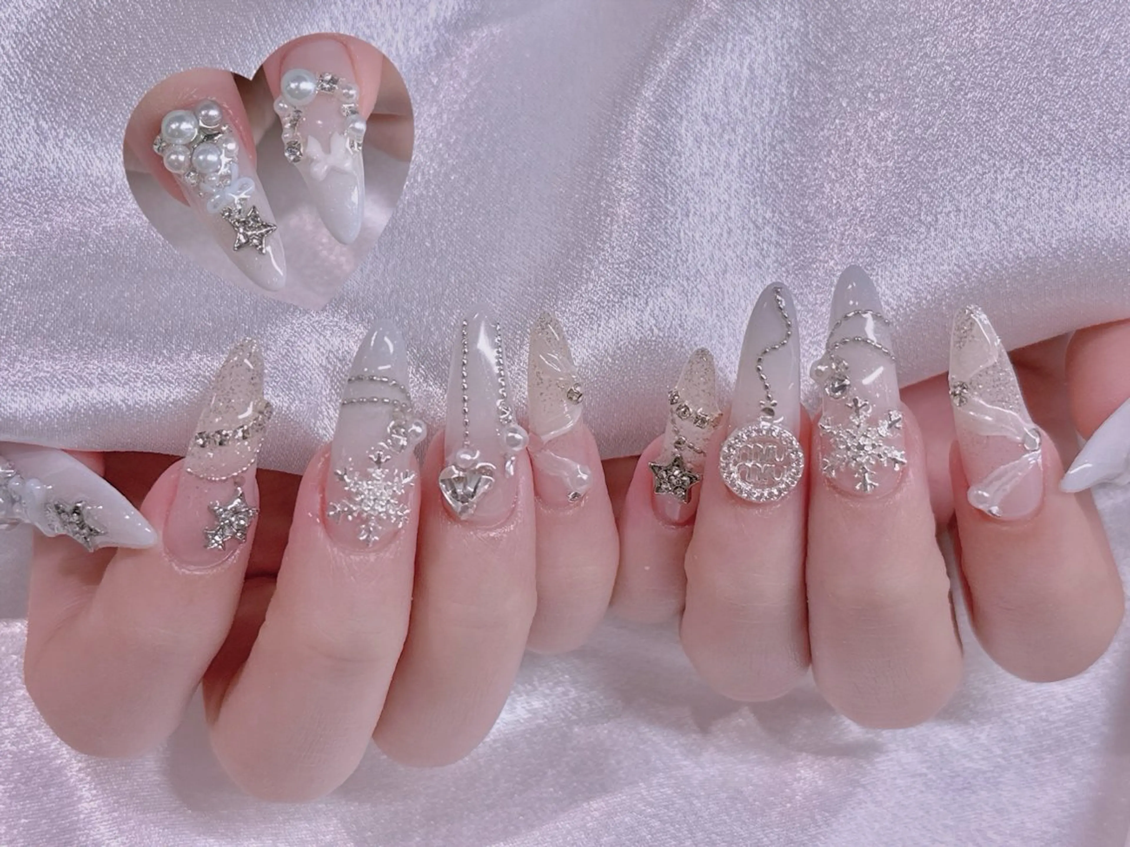 ネイル 長さだし専門店 M2 rikaのネイルデザイン