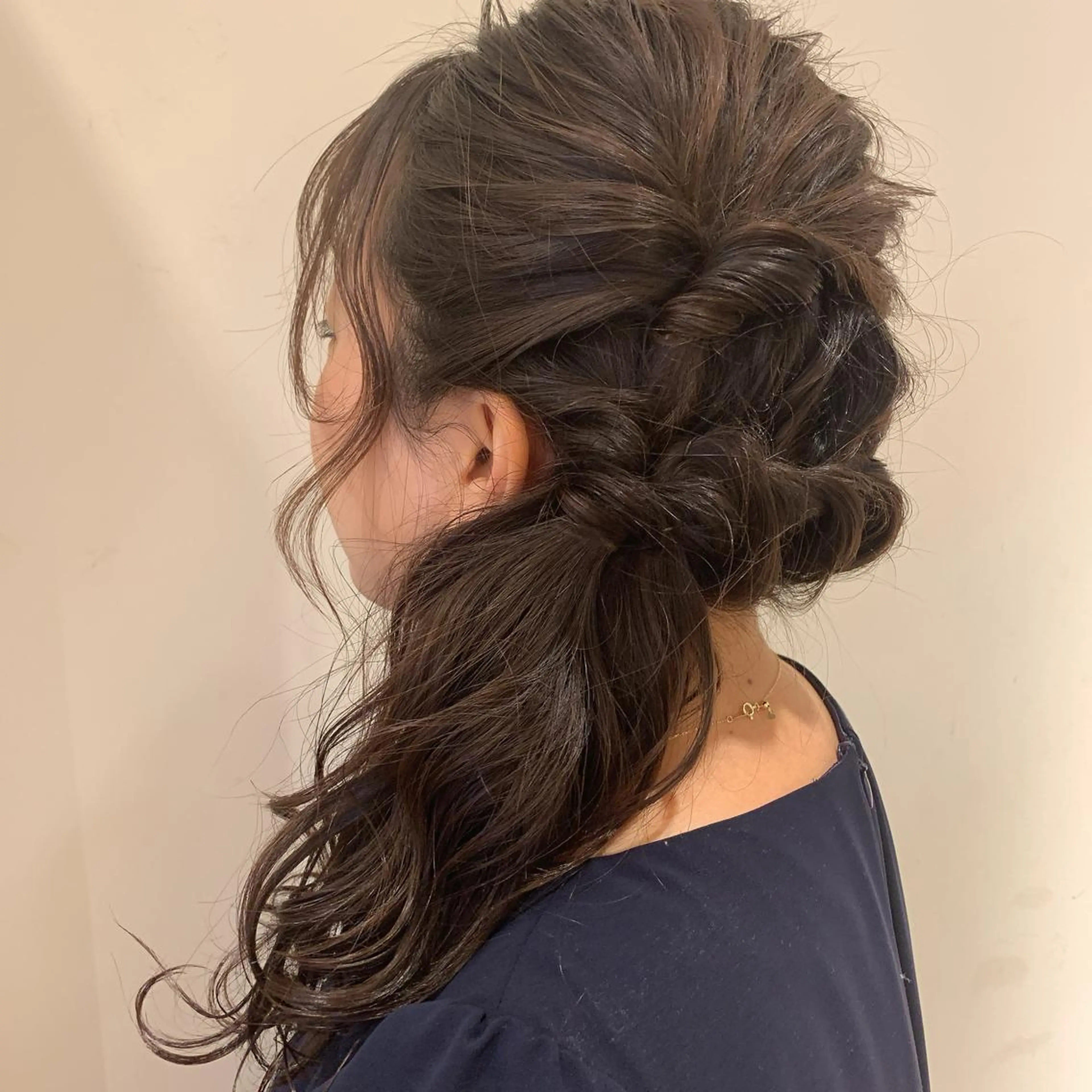 セミロング 井上 涼花のヘアスタイル