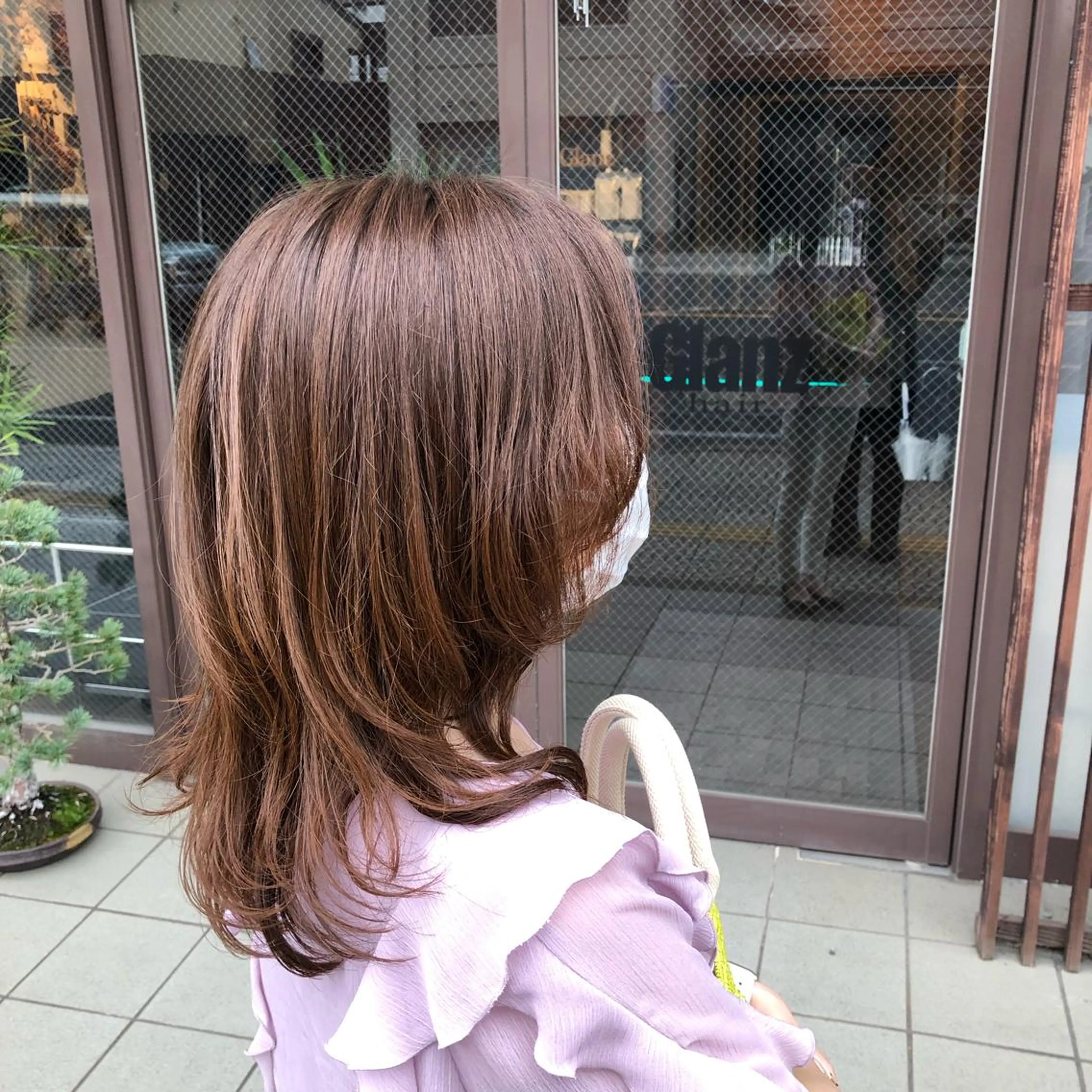 セミロング セミロングパーマ パーマ Glanz hair所属・Glanz hair 坂牛匠のヘアスタイル