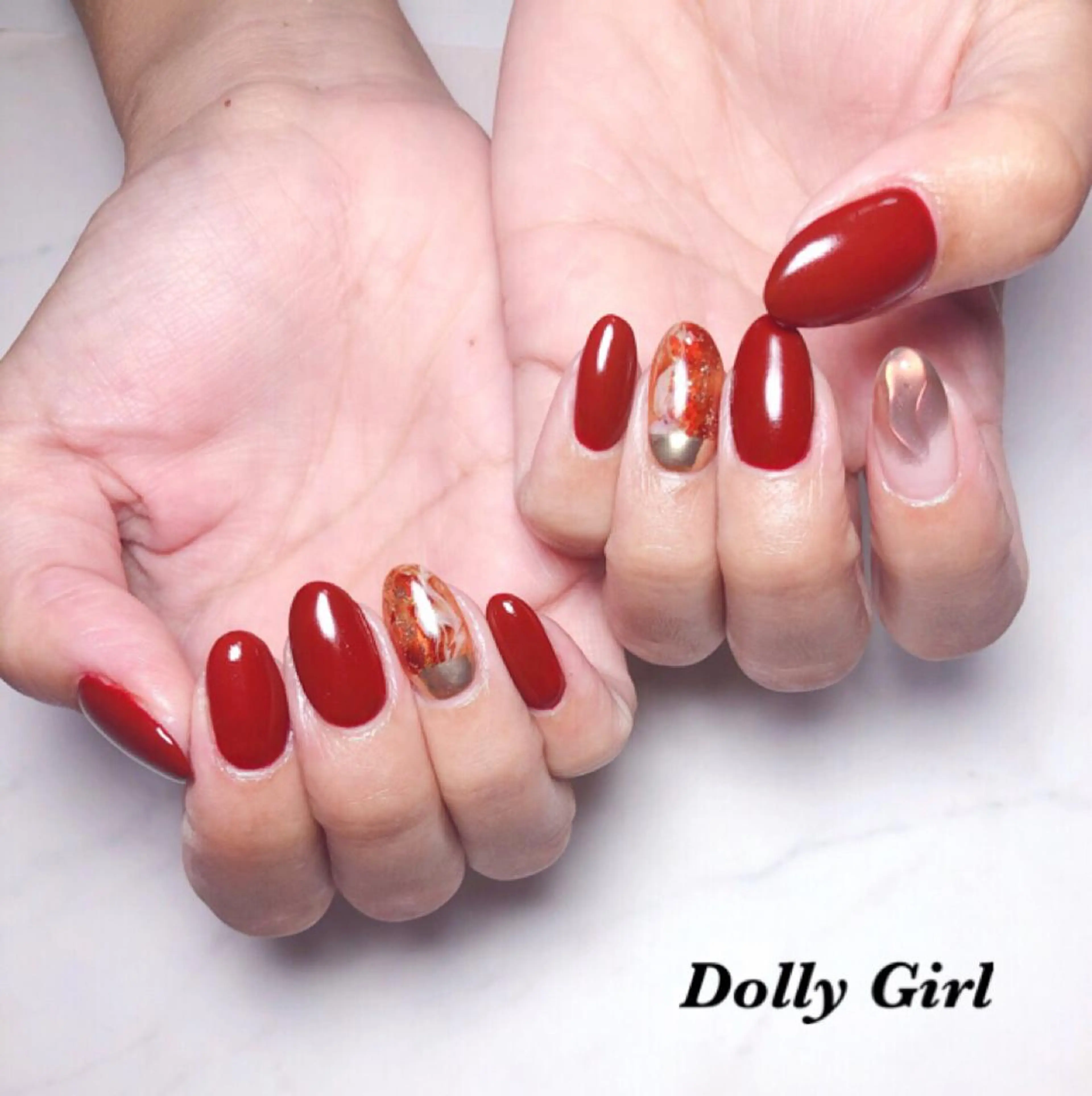 ネイル 個室ネイルサロンDolly  Girl〜ドーリーガール〜所属・DollyGirl KYOKOのネイルデザイン