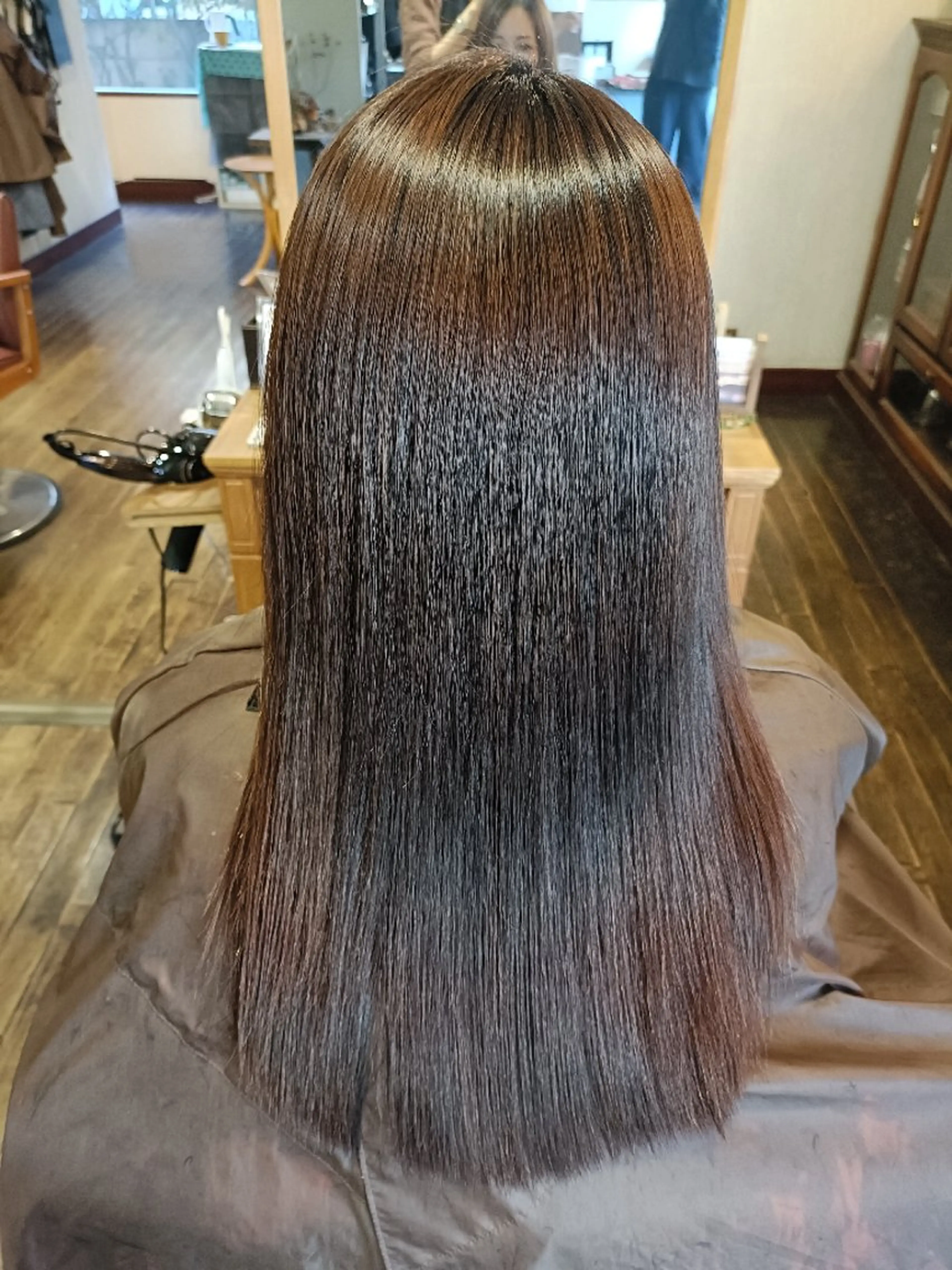 ロング 縮毛矯正 縮毛矯正 トリートメント ASAKO ✴︎アメリシュシュのヘアスタイル