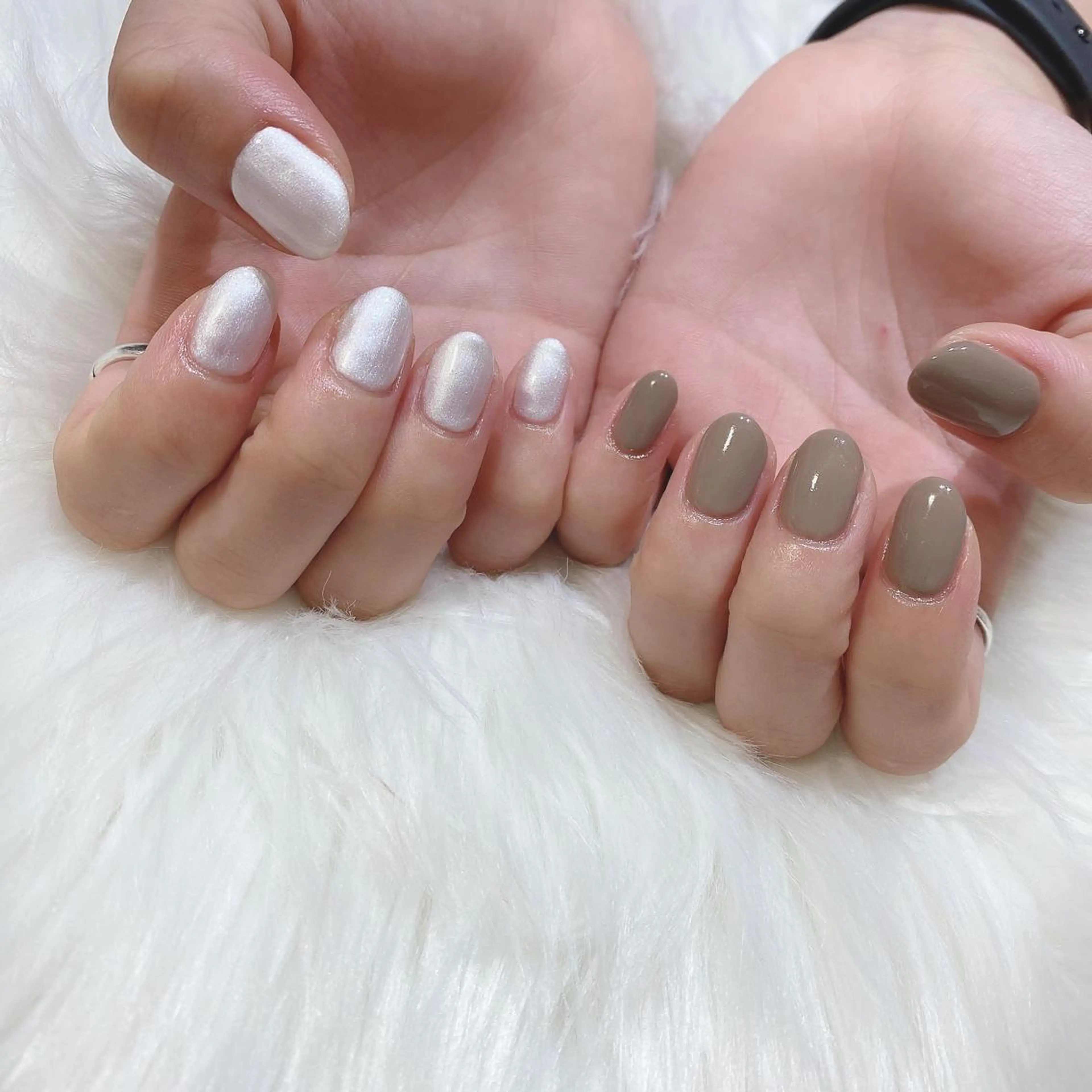 ネイル ハンドネイル 西岡 杏のネイルデザイン