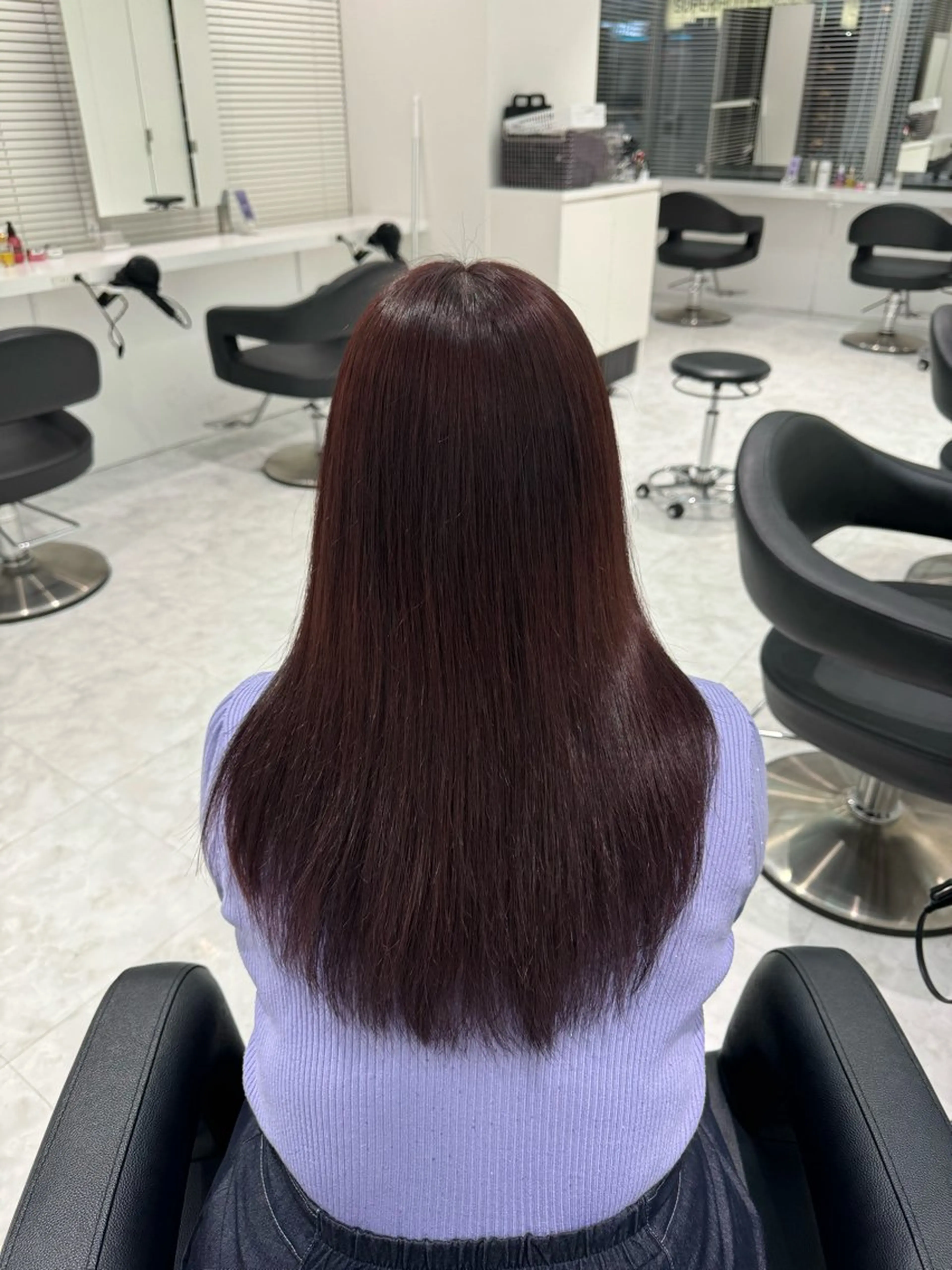 セミロング カラー 💎透明感カラー /kaito💎のヘアスタイル