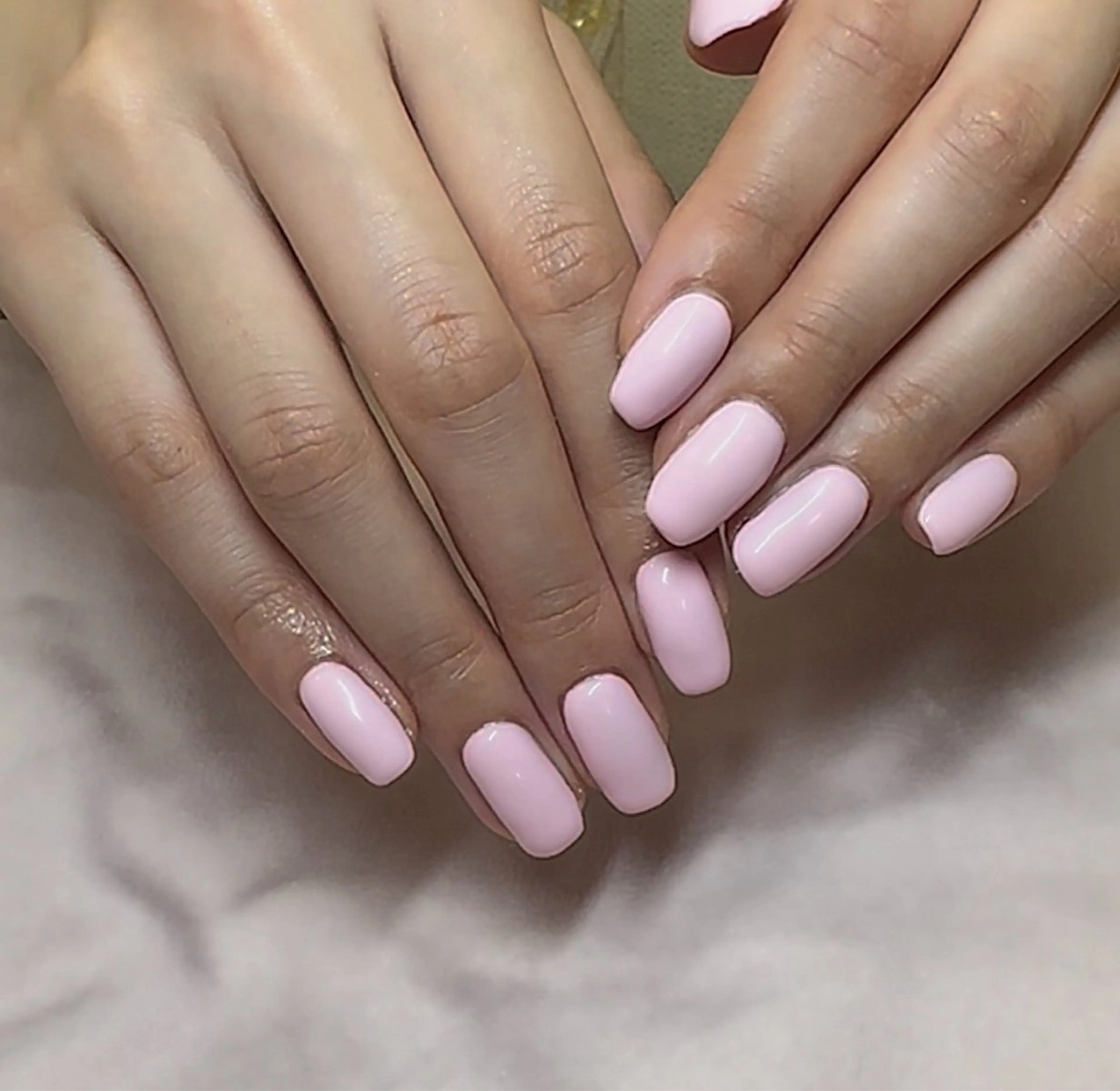 ✖️ジェルオフ無し　🍇ワンカラーorグラデーションの写真