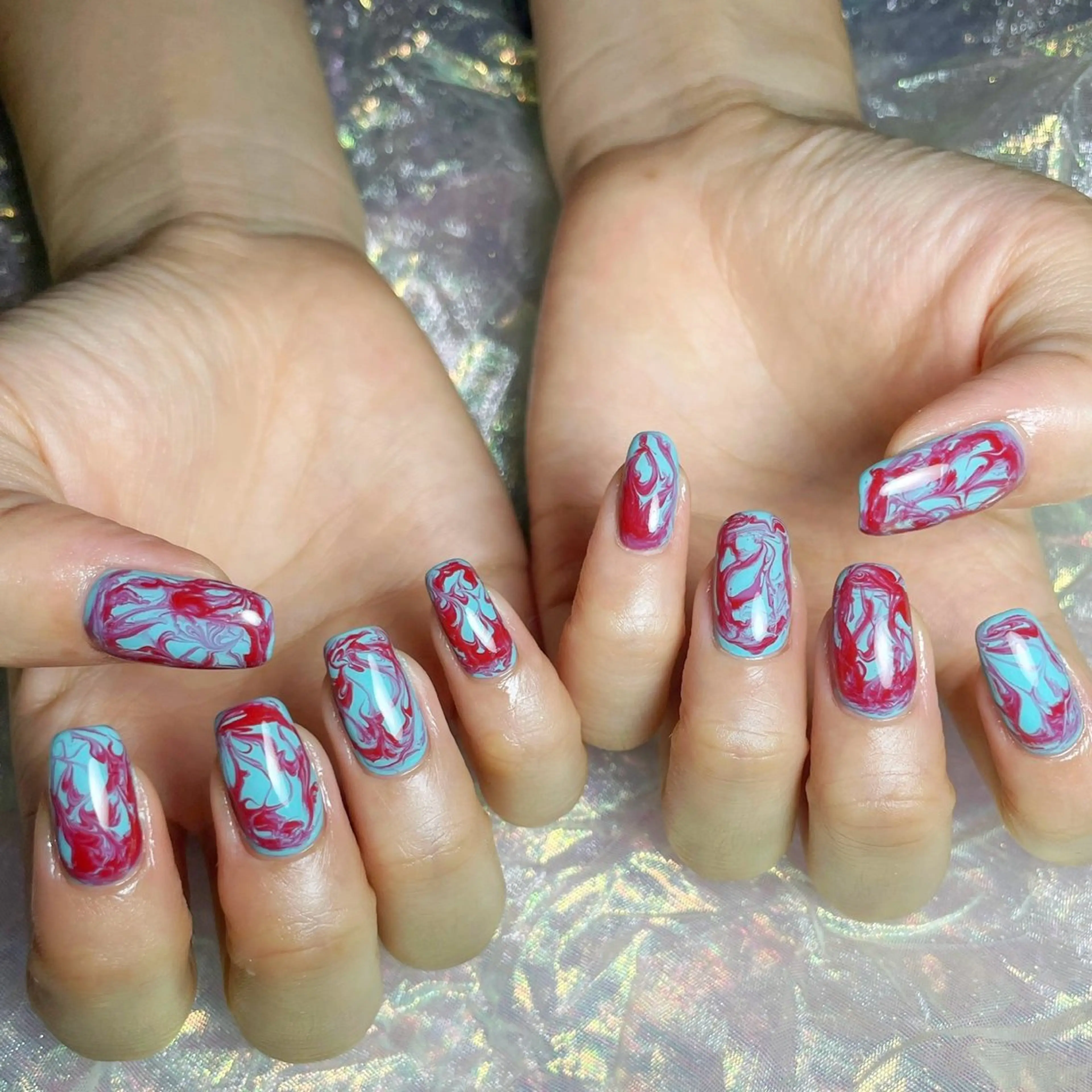 ショート ハンドネイル watanabe miyuuのネイルデザイン