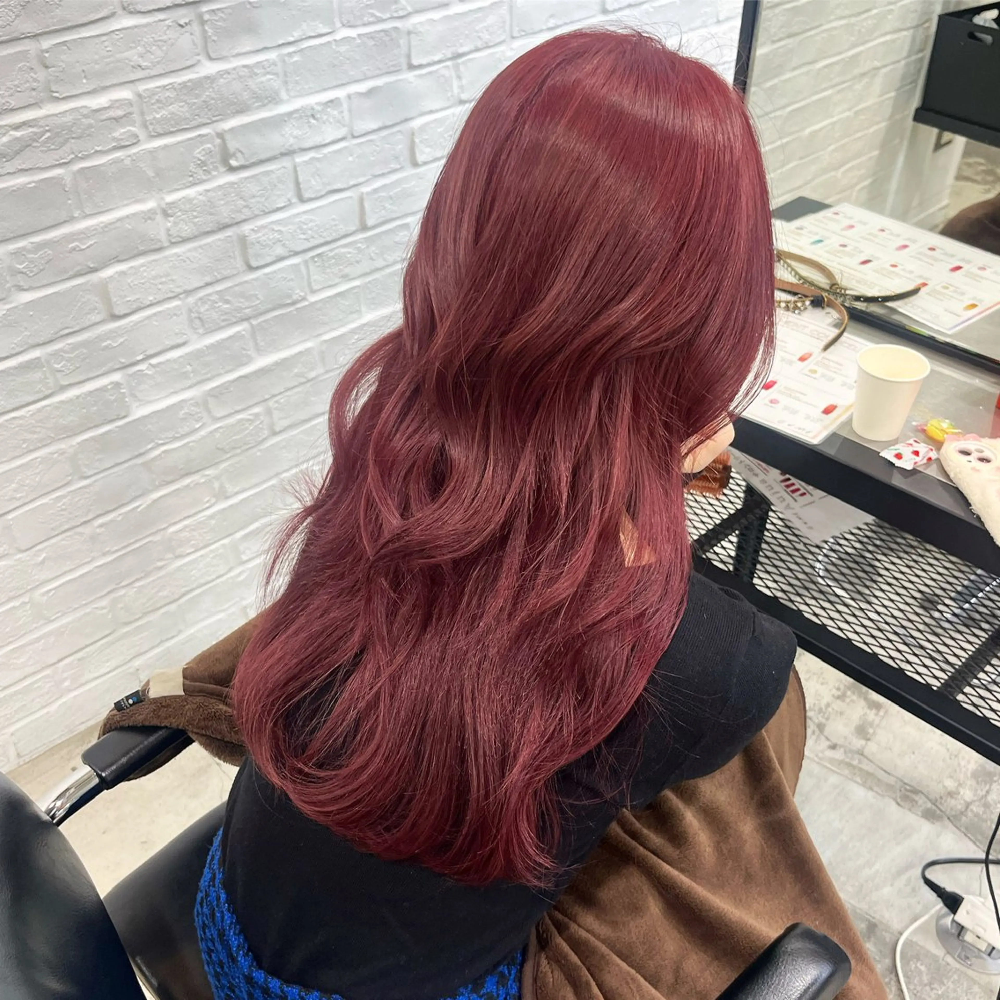 ロング カラー 🍒暖色✖️レイヤー ／Haruna🍒のヘアスタイル