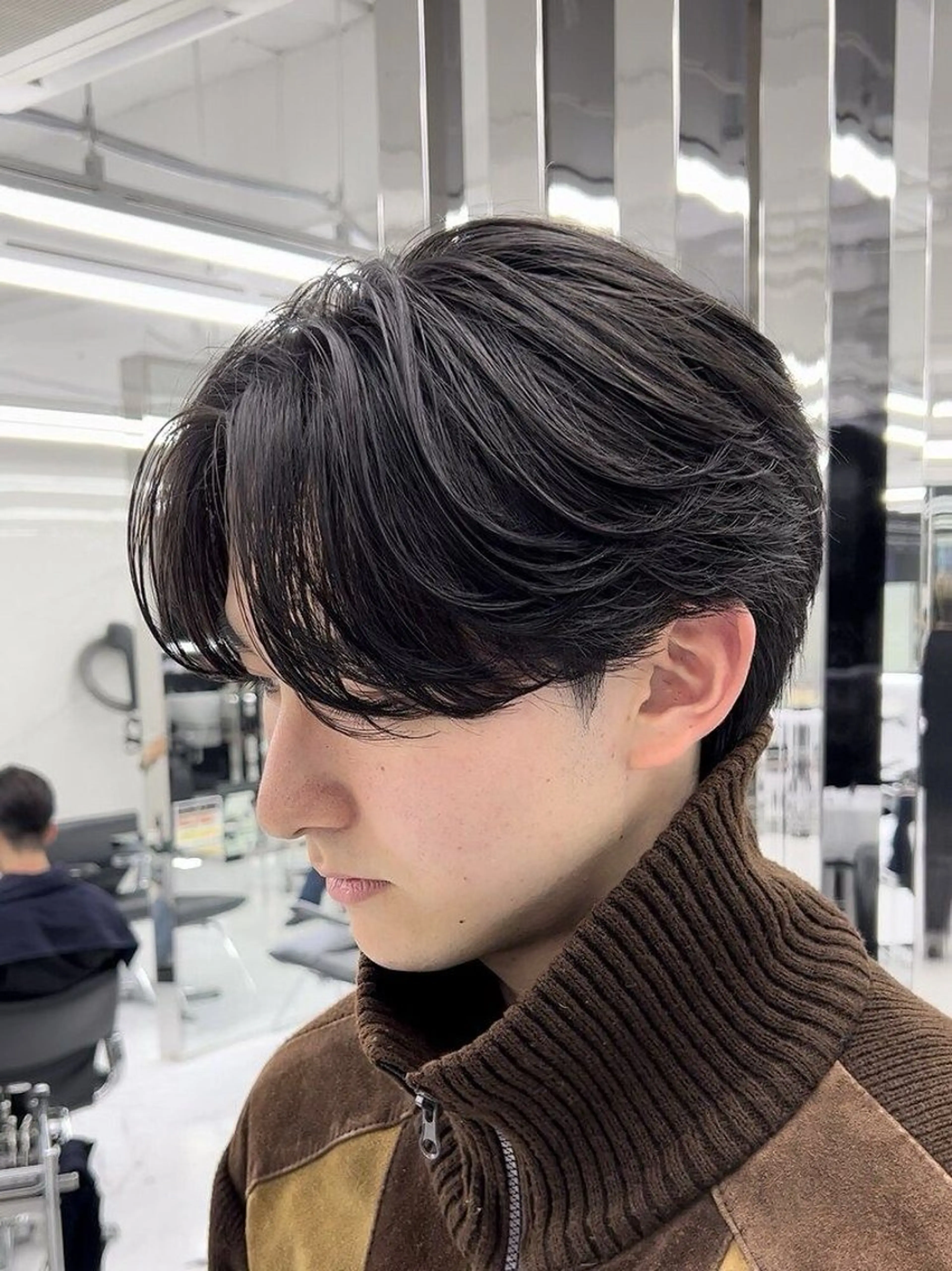 🔥1番人気🔥  メンズカット＋パーマ  フェザーパーマ／ニュアンスパーマの写真