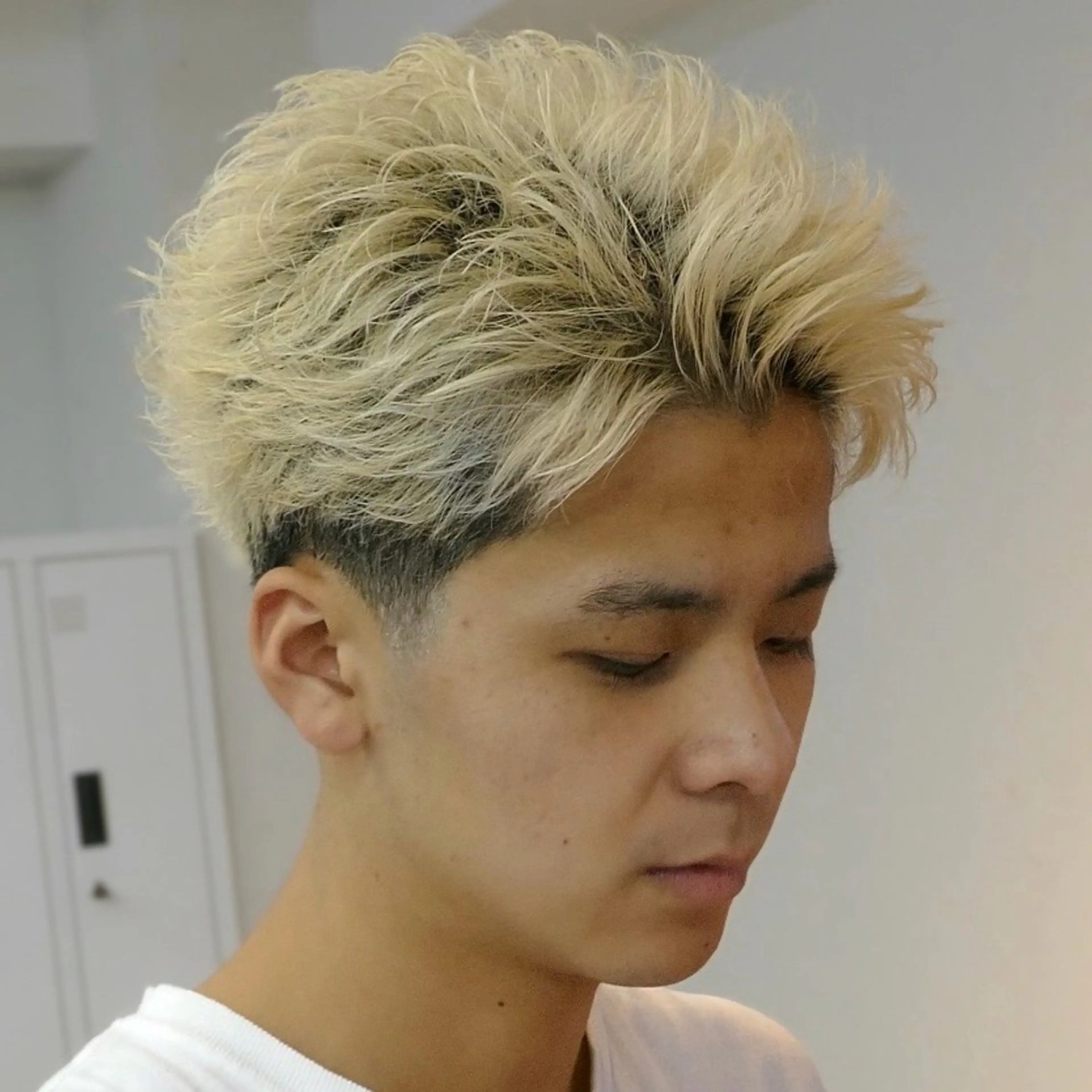 ショート メンズ カット ヘアカラー LEN/ men’s onlyのヘアスタイル