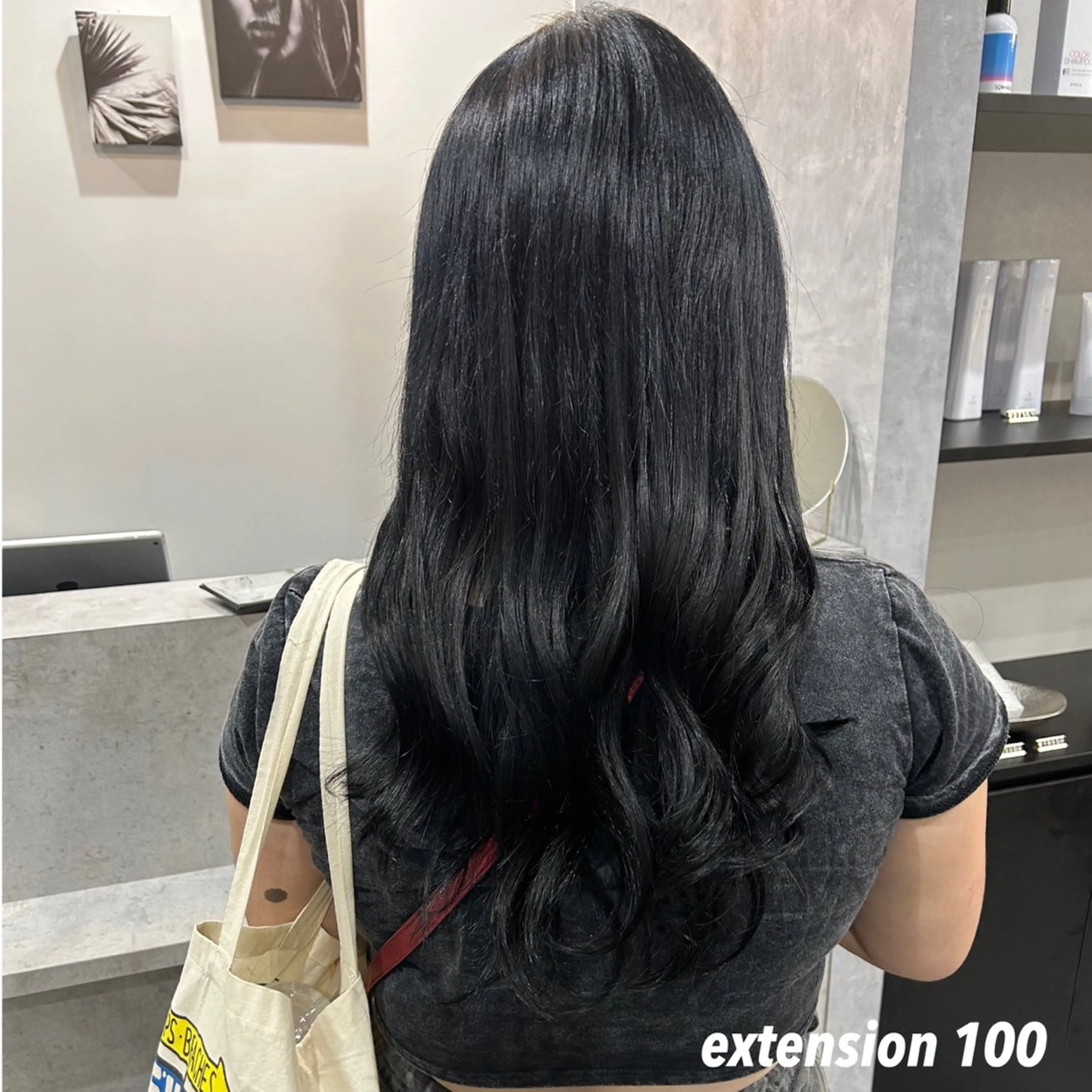 ロング ヘアカラー エクステ プルエクステ/インナ ーカラー🦊はるなのヘアスタイル