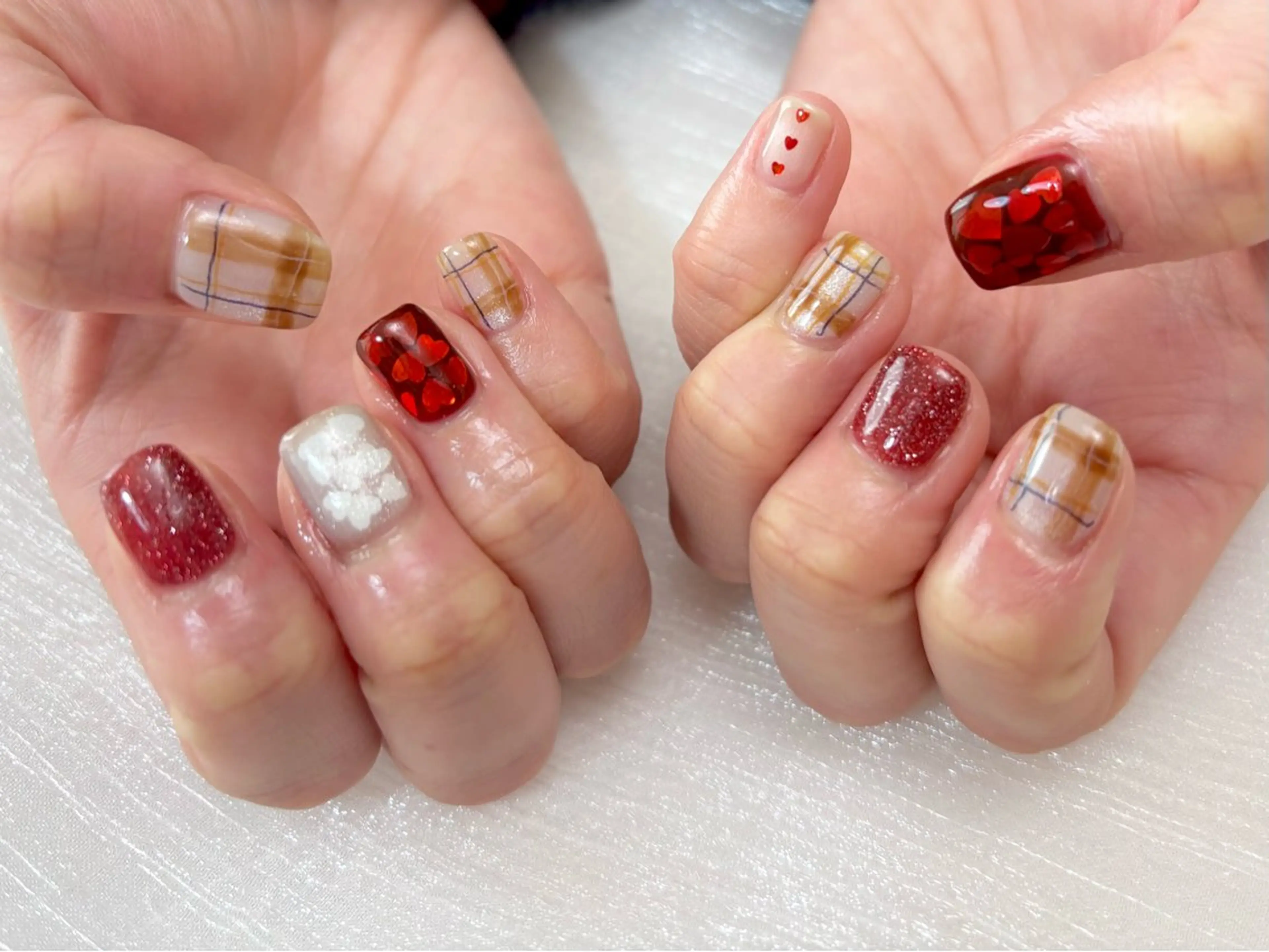 ネイル ハンドネイル yurina ☆のネイルデザイン