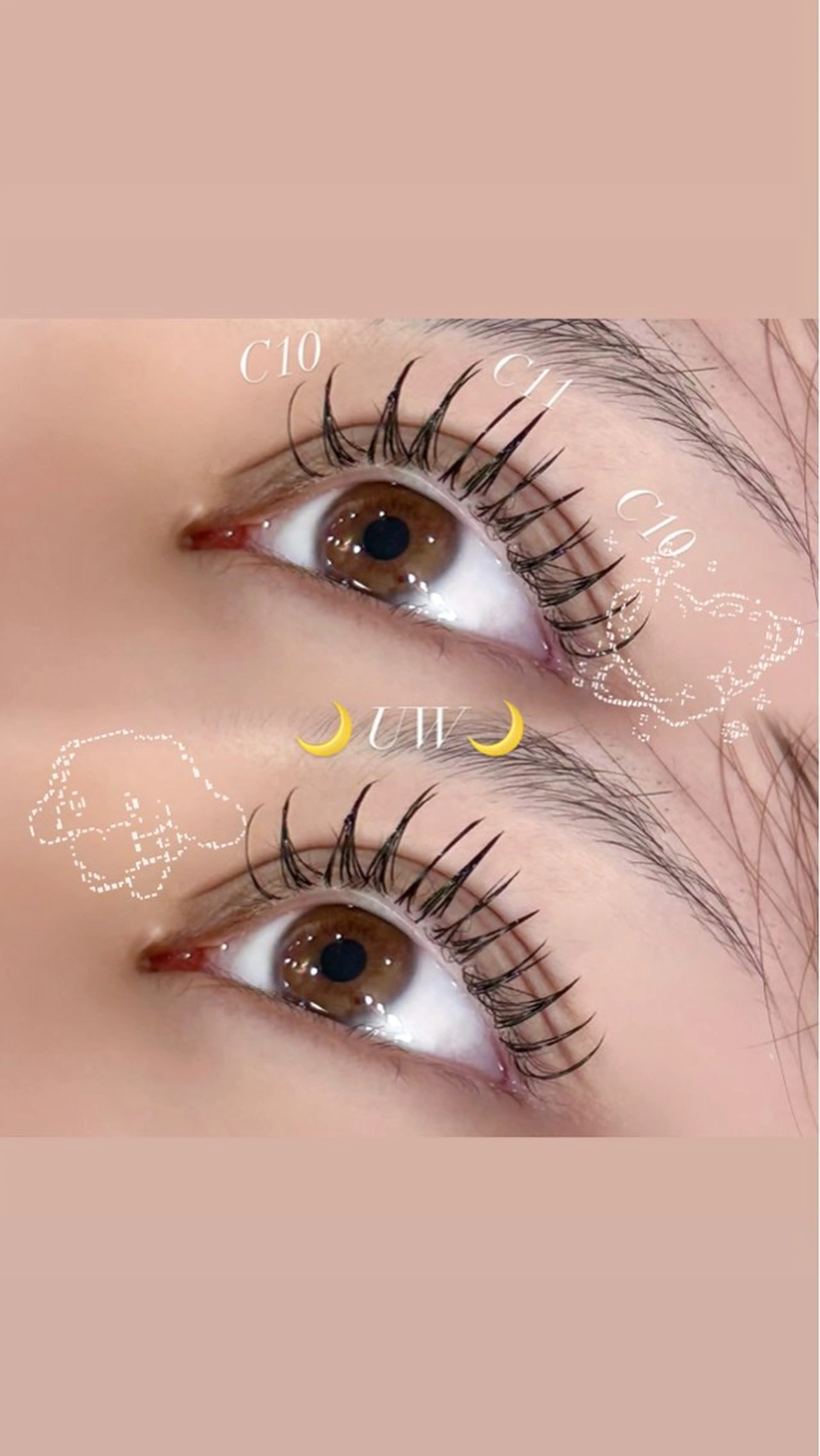 マツエク・マツパ EYELA🎀村松 春菜🎀のマツエク・マツパデザイン